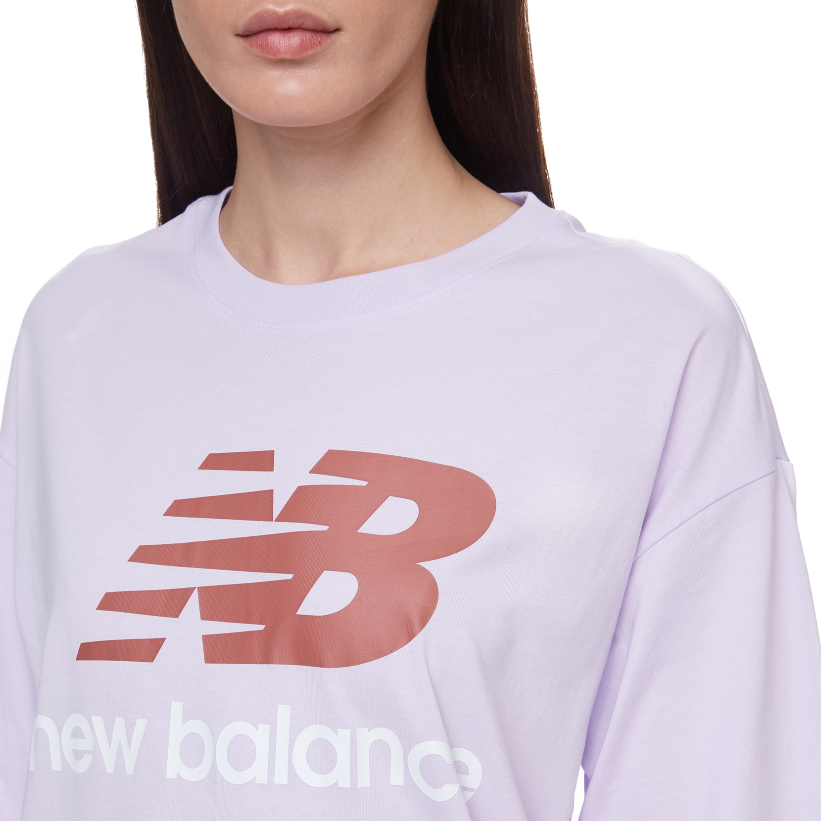 Футболка NB Essentials Stacked Logo