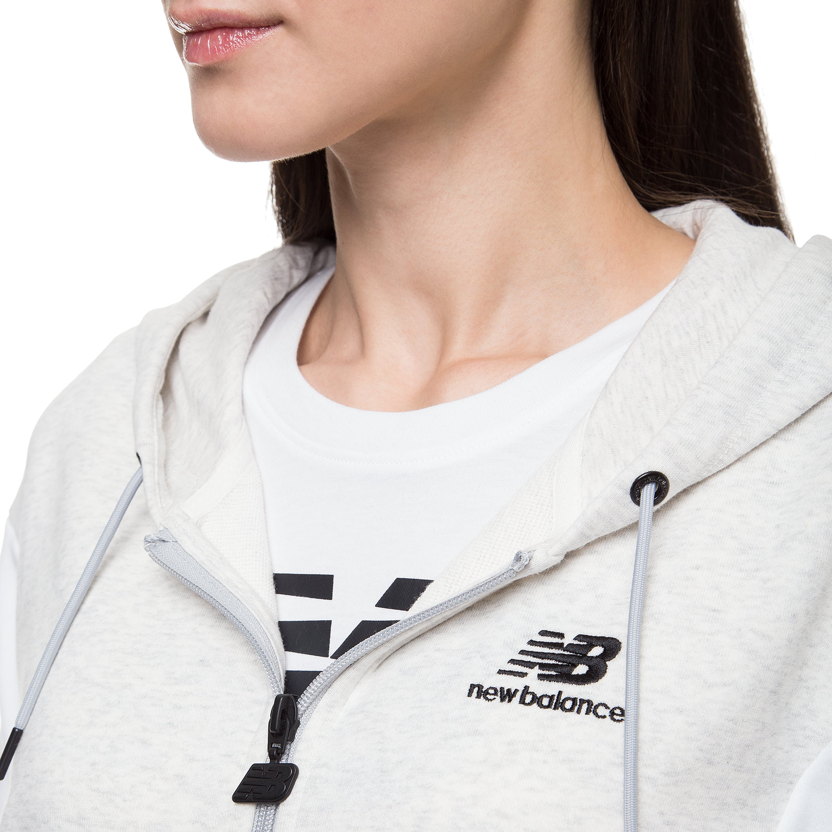 Спортивна куртка Nb Athletics Village Fz молочн.