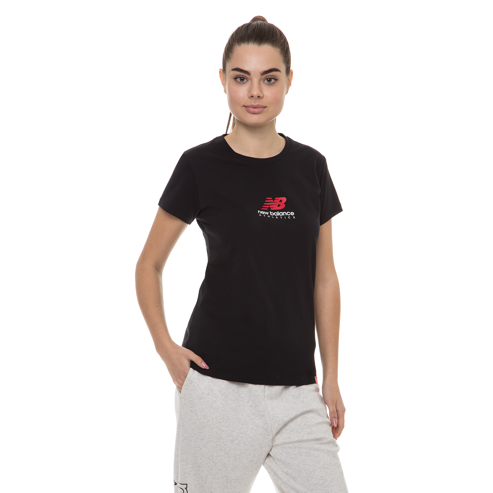 Футболка Essentials Icon Stacked NB