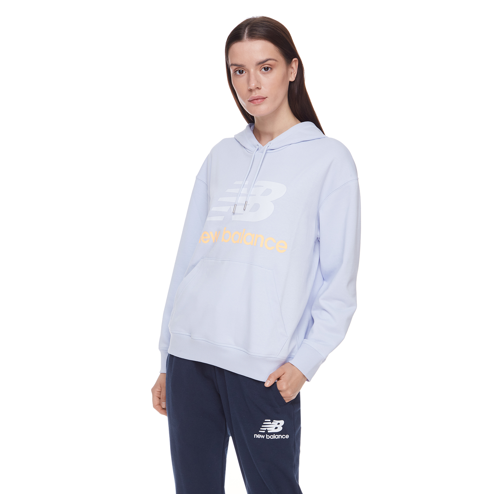 Худі NB Essentials Stacked Logo