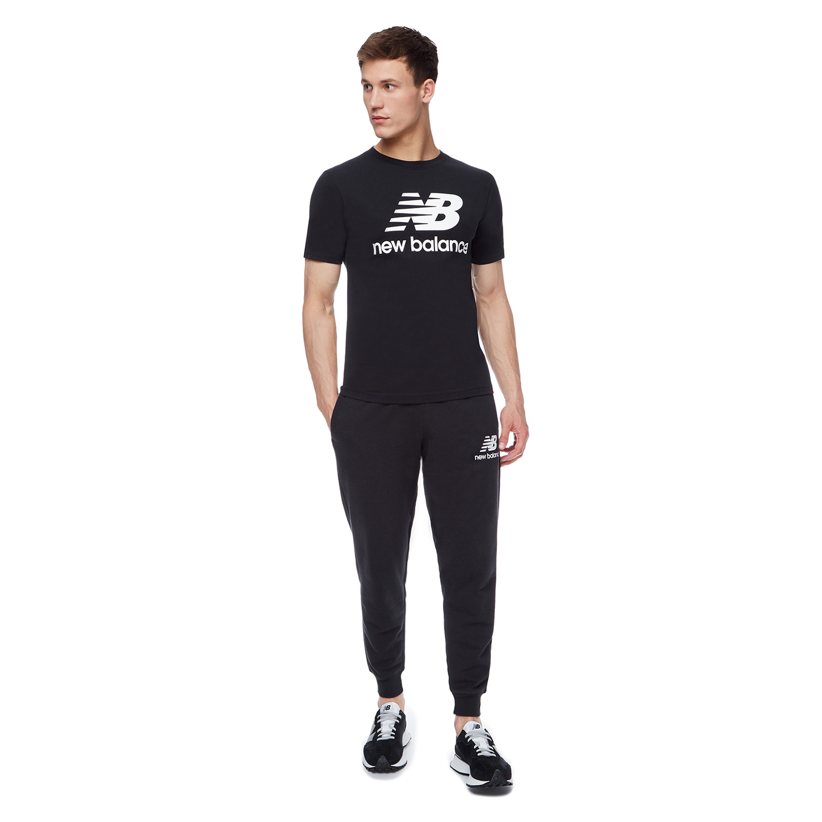 Футболка NB Essentials Stacked Logo