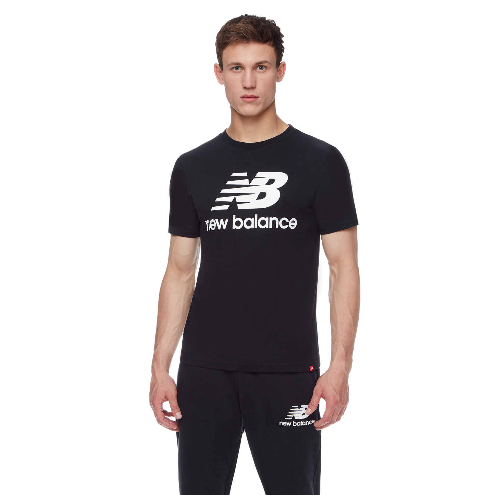 Футболка NB Essentials Stacked Logo