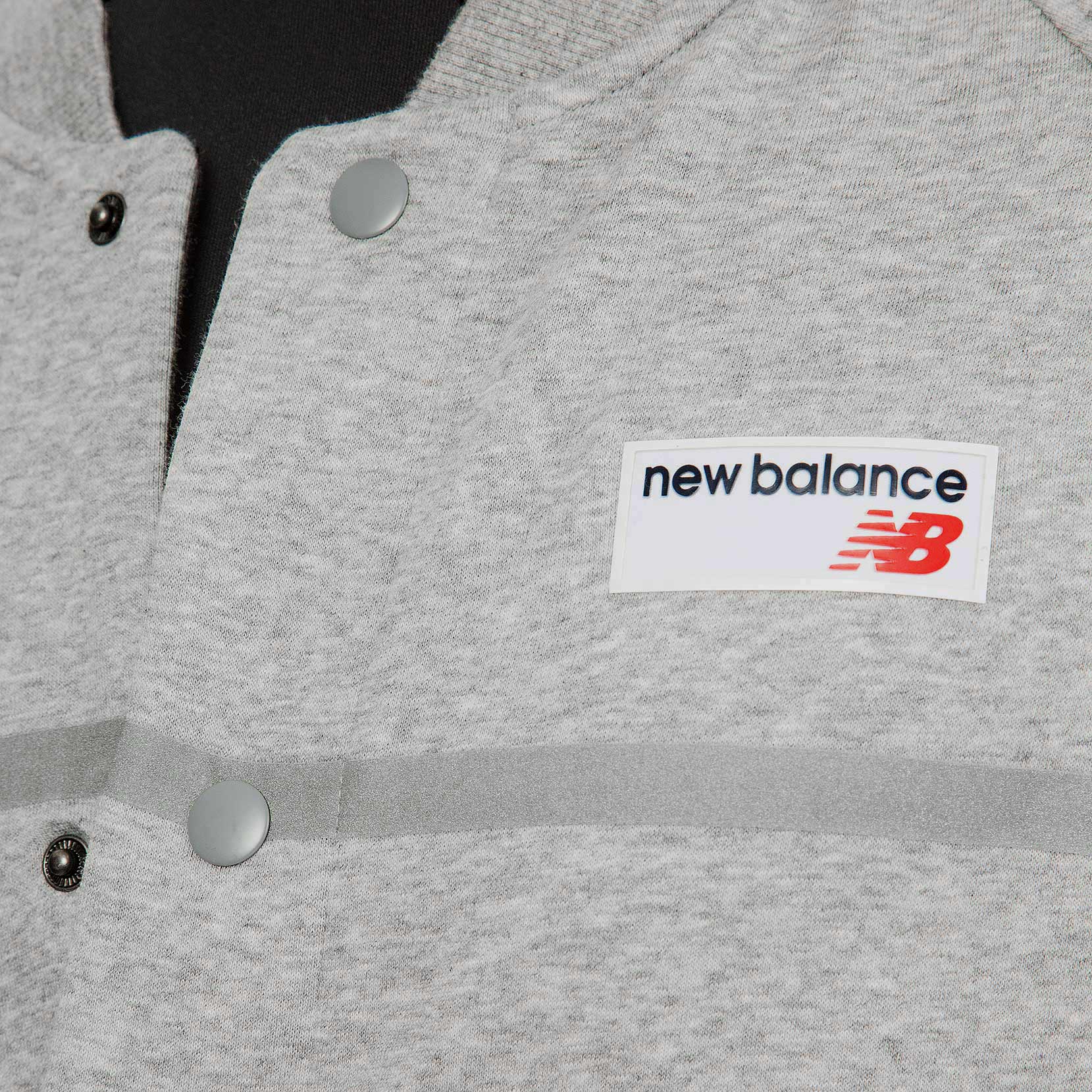 Бомбер NB Athletics Snap Front Fleece