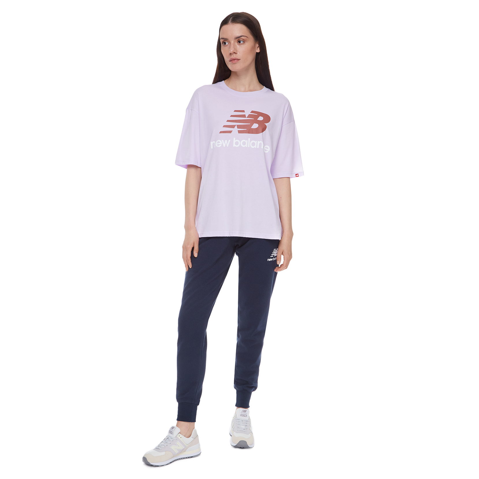 Футболка NB Essentials Stacked Logo