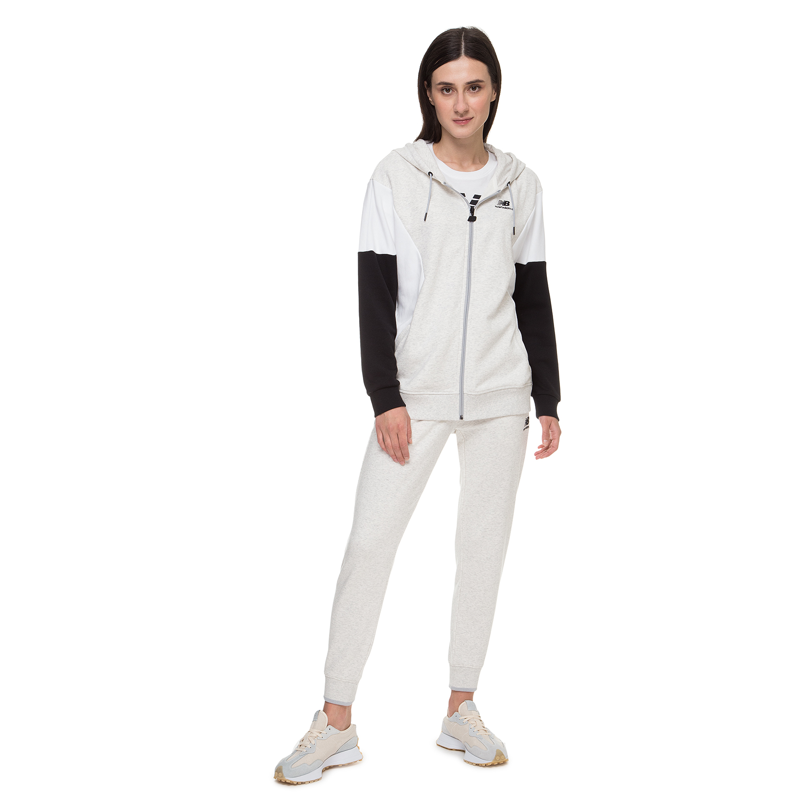 Спортивна куртка Nb Athletics Village Fz молочн.