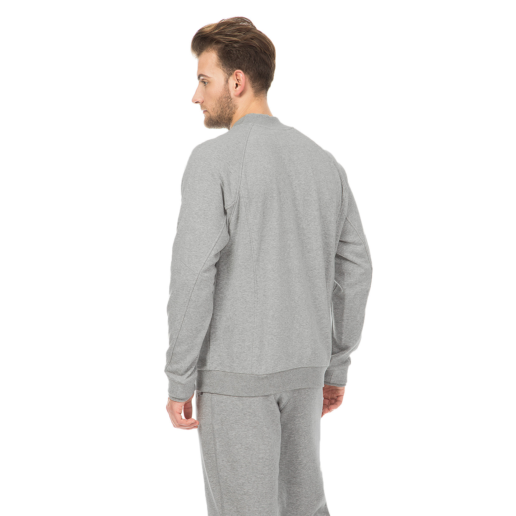 Бомбер NB Athletics Snap Front Fleece