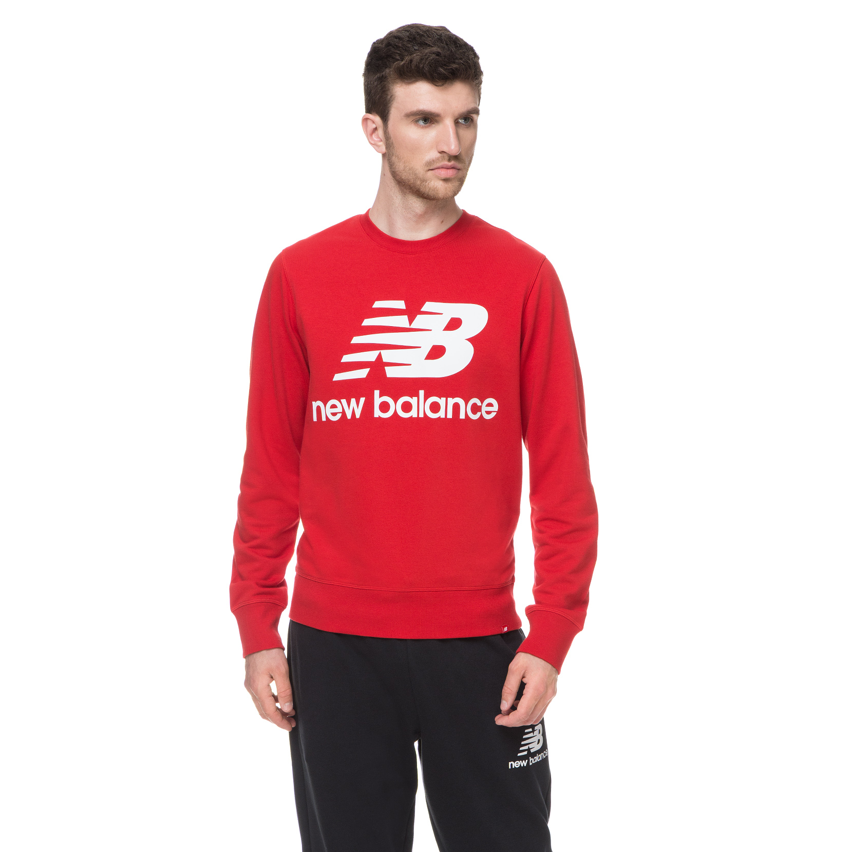 Світшот Essentials Stacked Logo Crew