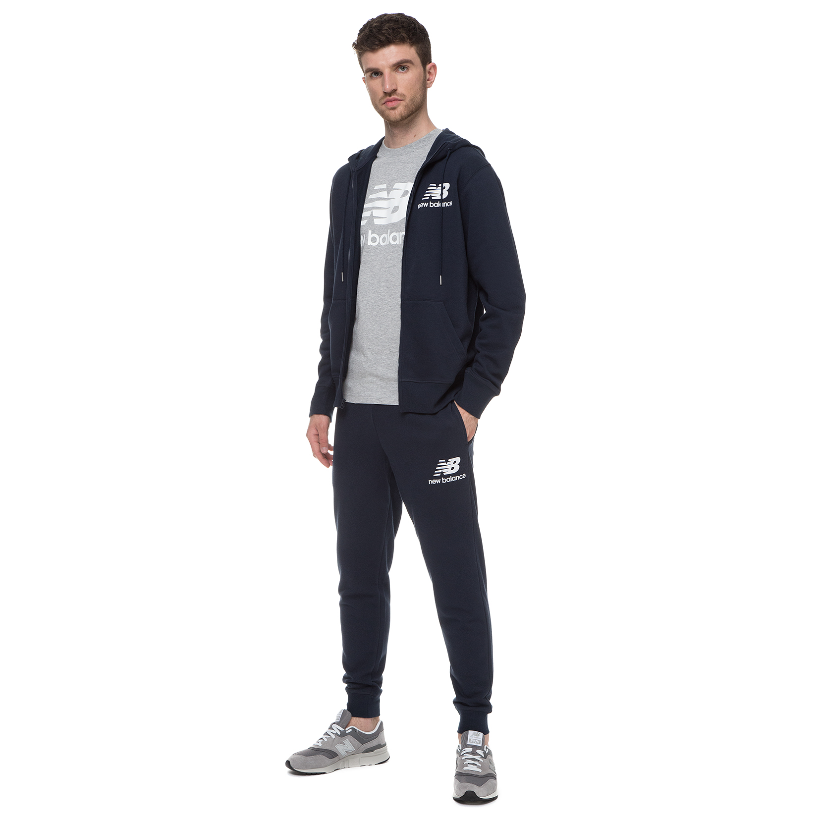 Спортивна куртка Essentials Stacked Full Zip
