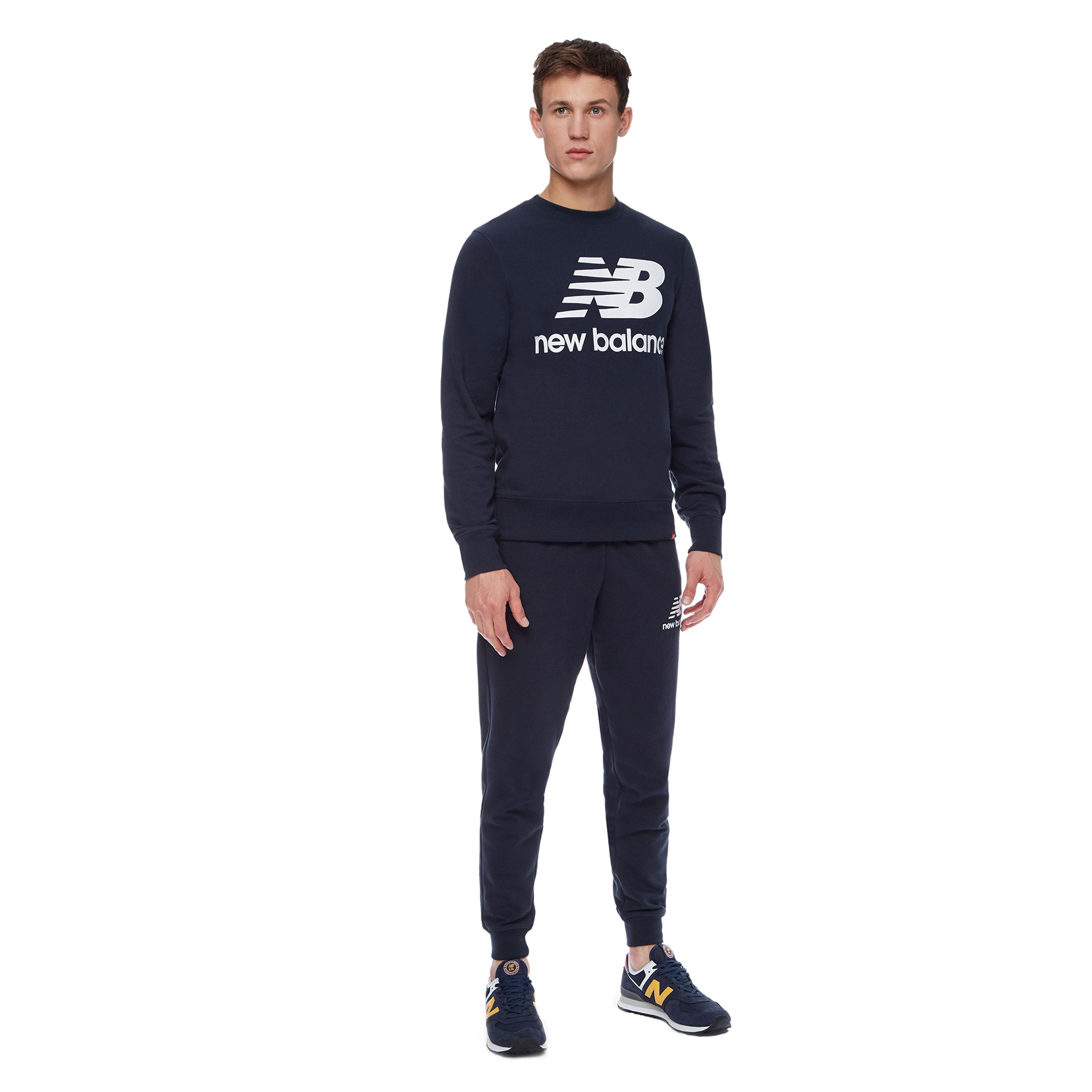 Світшот Essentials Stacked Logo Crew