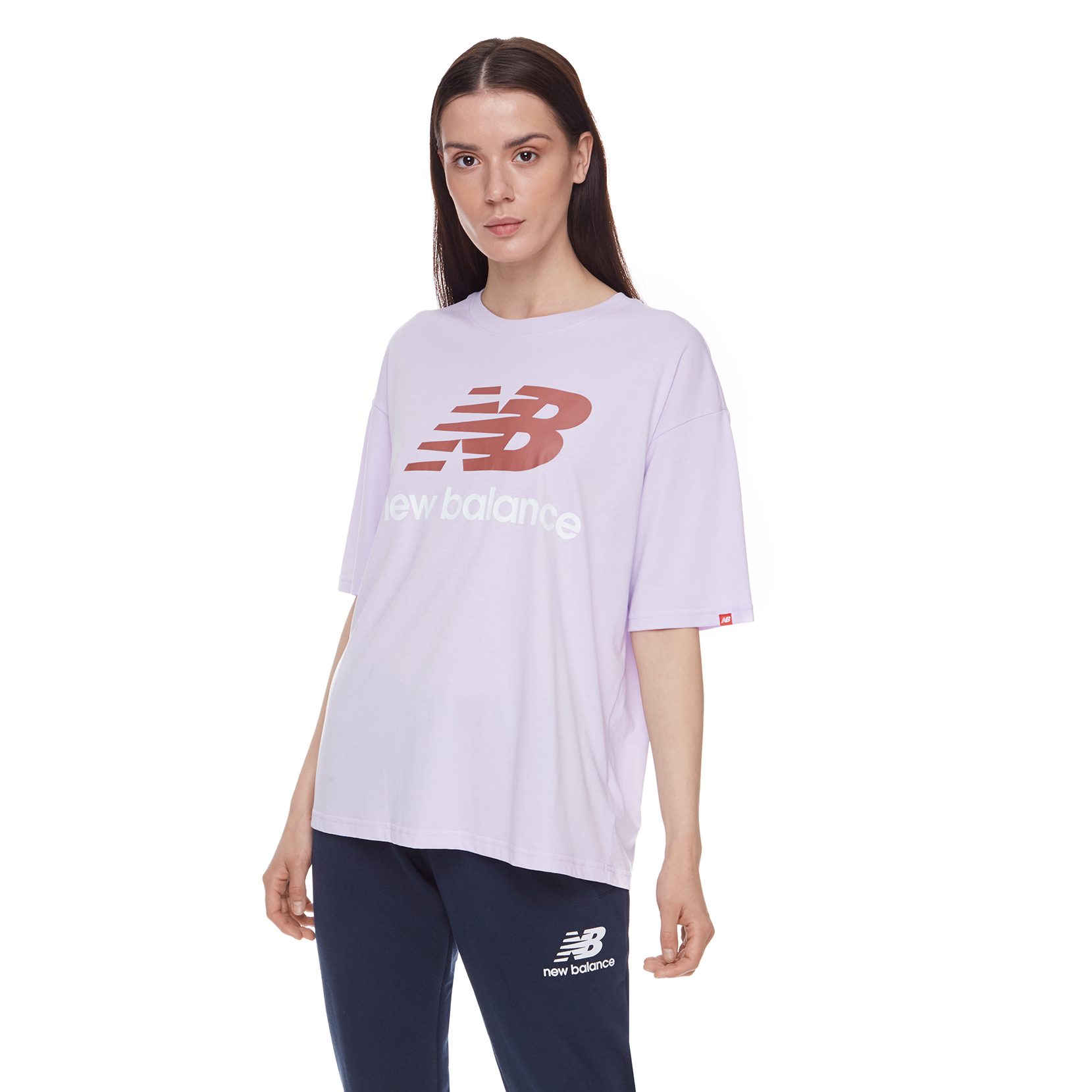 Футболка NB Essentials Stacked Logo