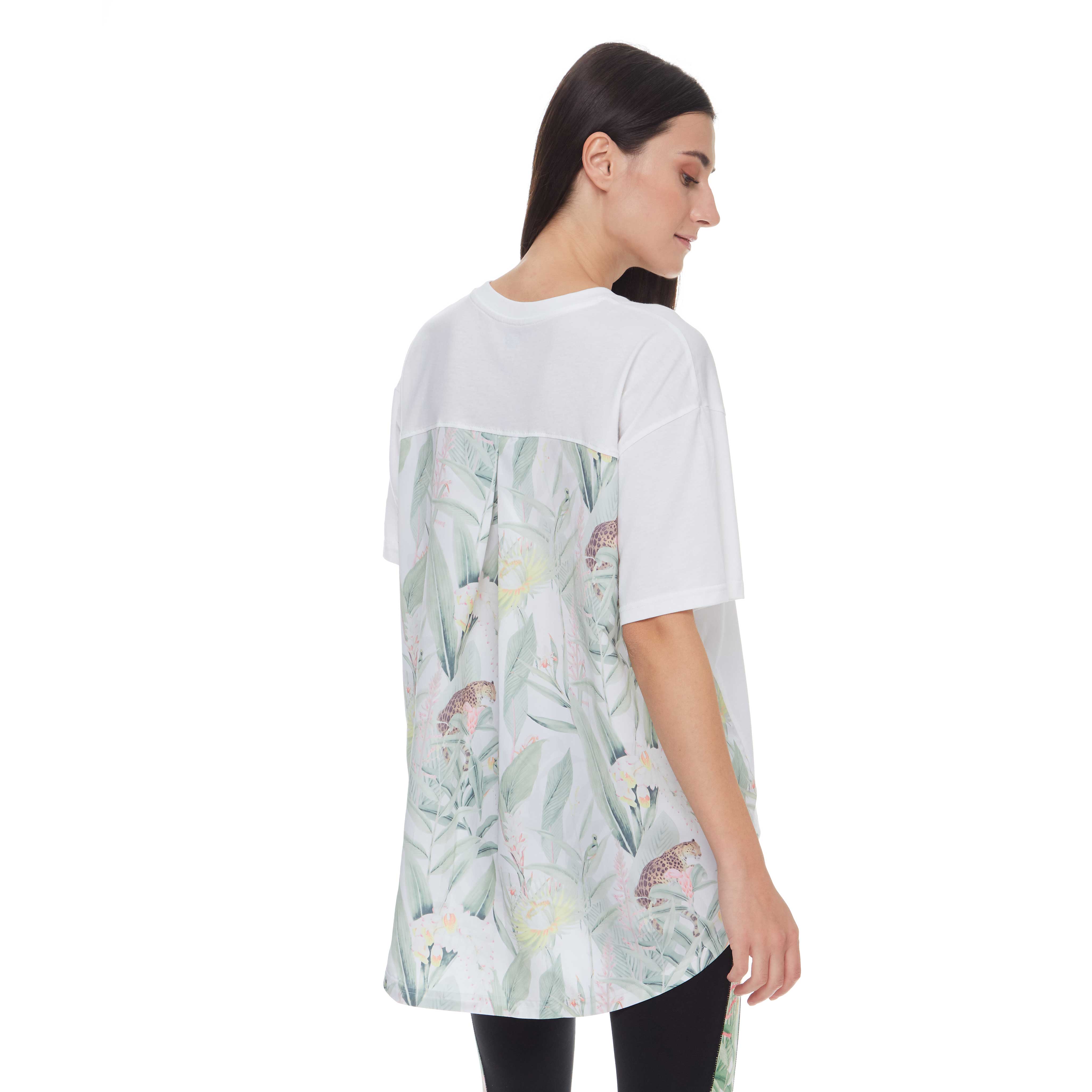 Футболка NB Essentials Botanical Knit Woven