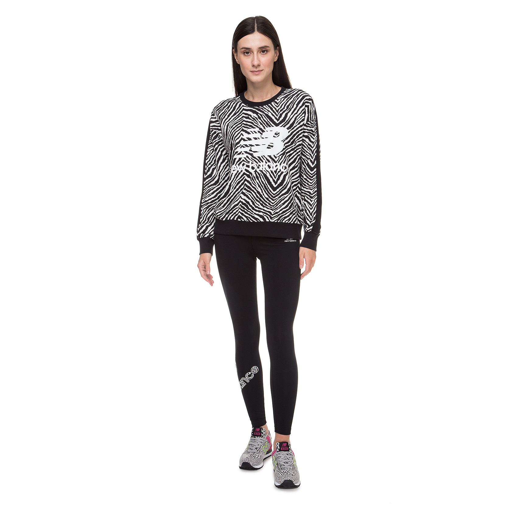 Cвітшот NB Athletics AOP Animal Print