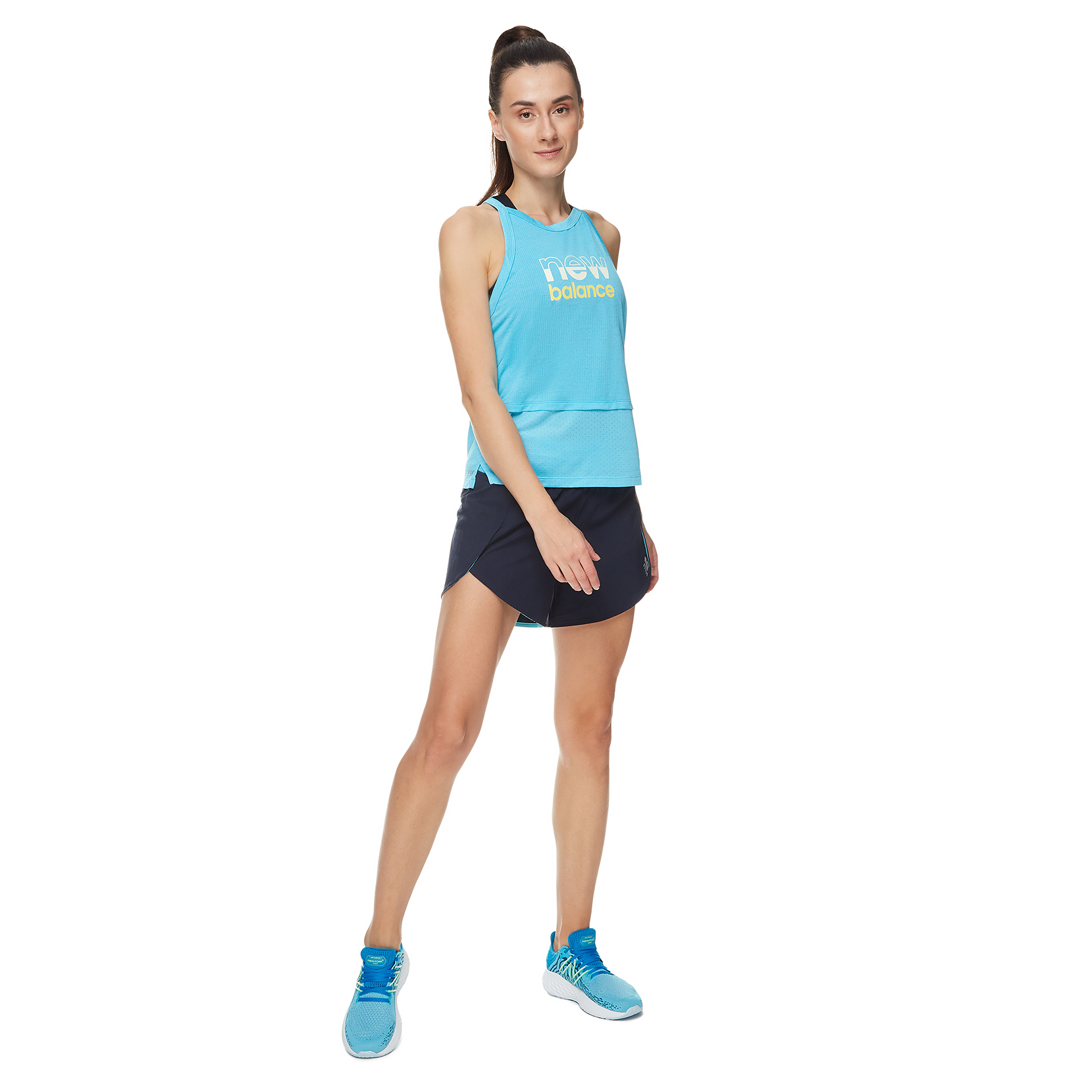 Майка Printed Impact Run Hybrid