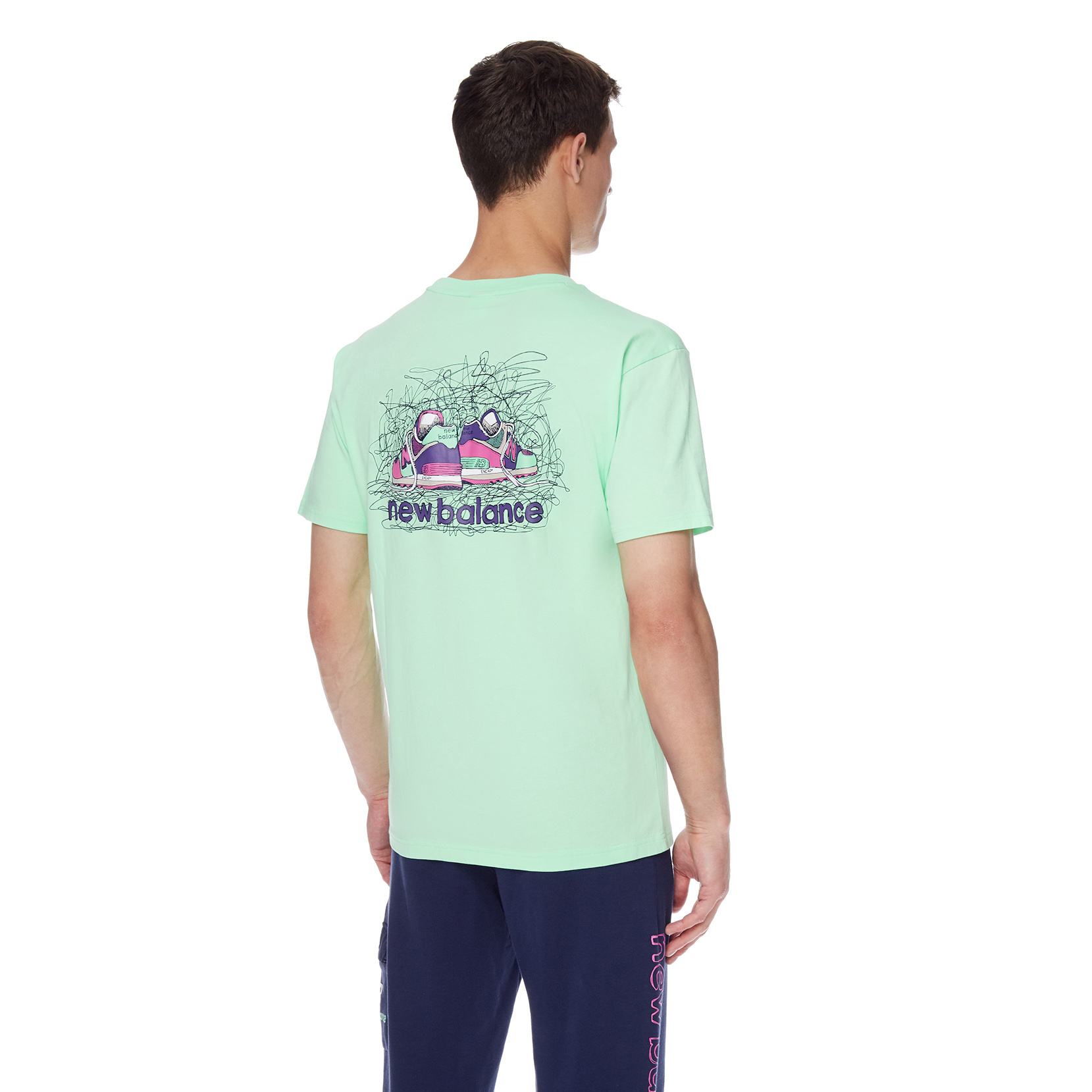 Футболка NB Athletic Clash Gr