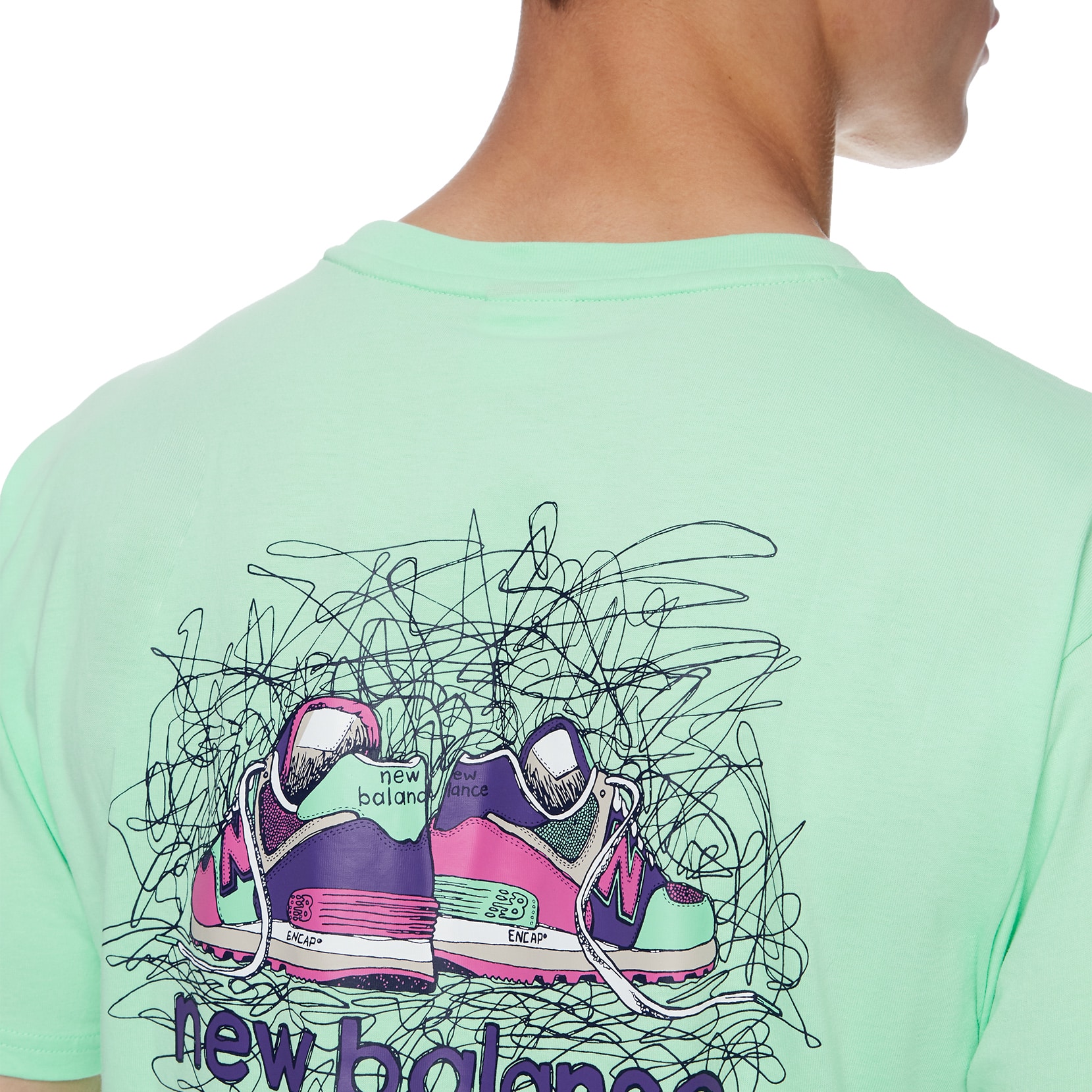 Футболка NB Athletic Clash Gr