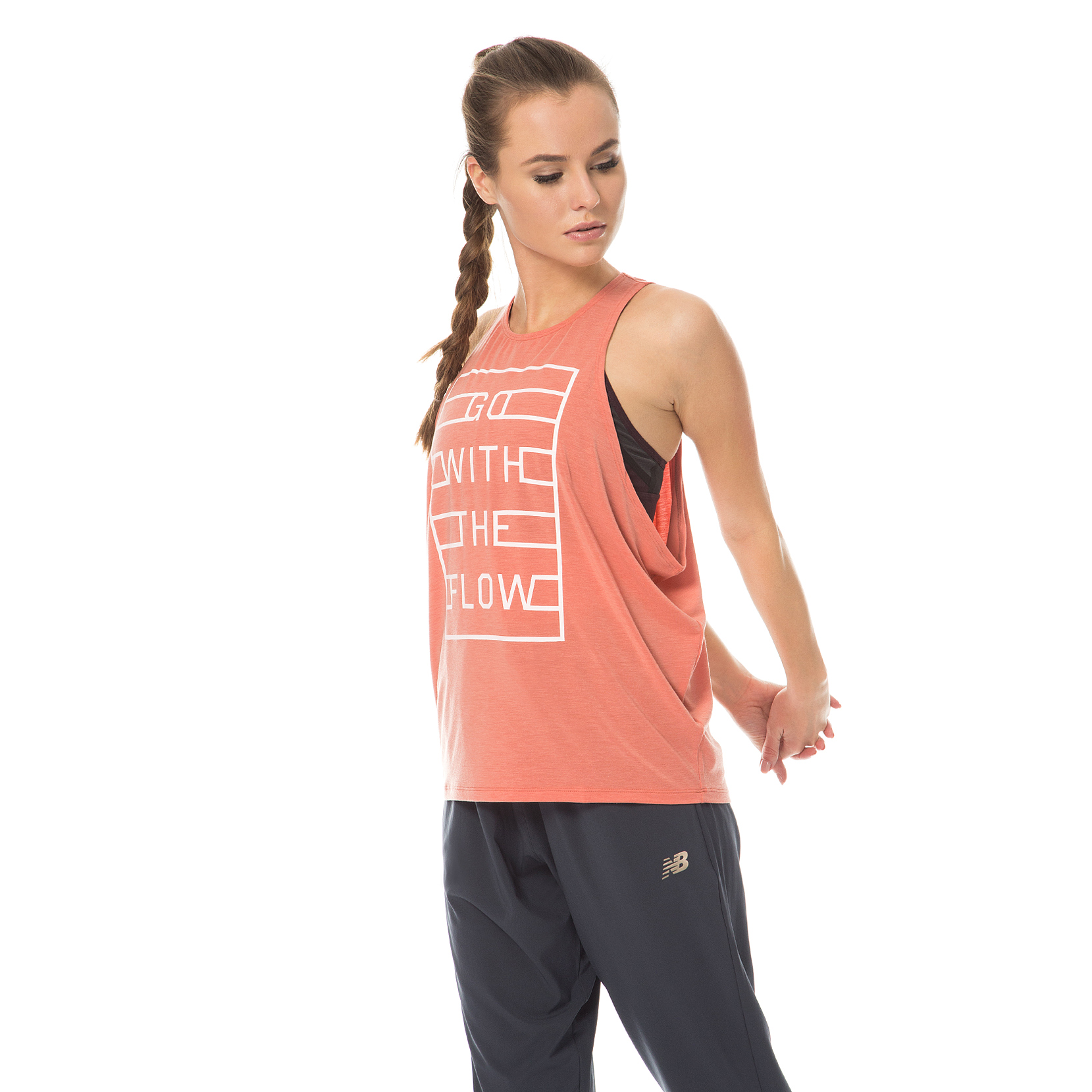 Майка Graphic Wedge Layering