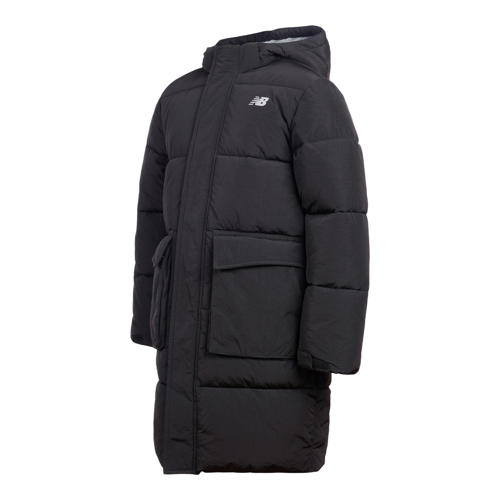 Longline puffa jacket on sale