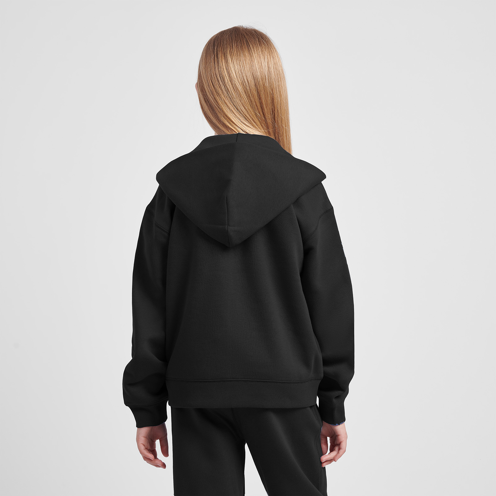 Дівчаче худі Brush Back Small Logo Full Zip