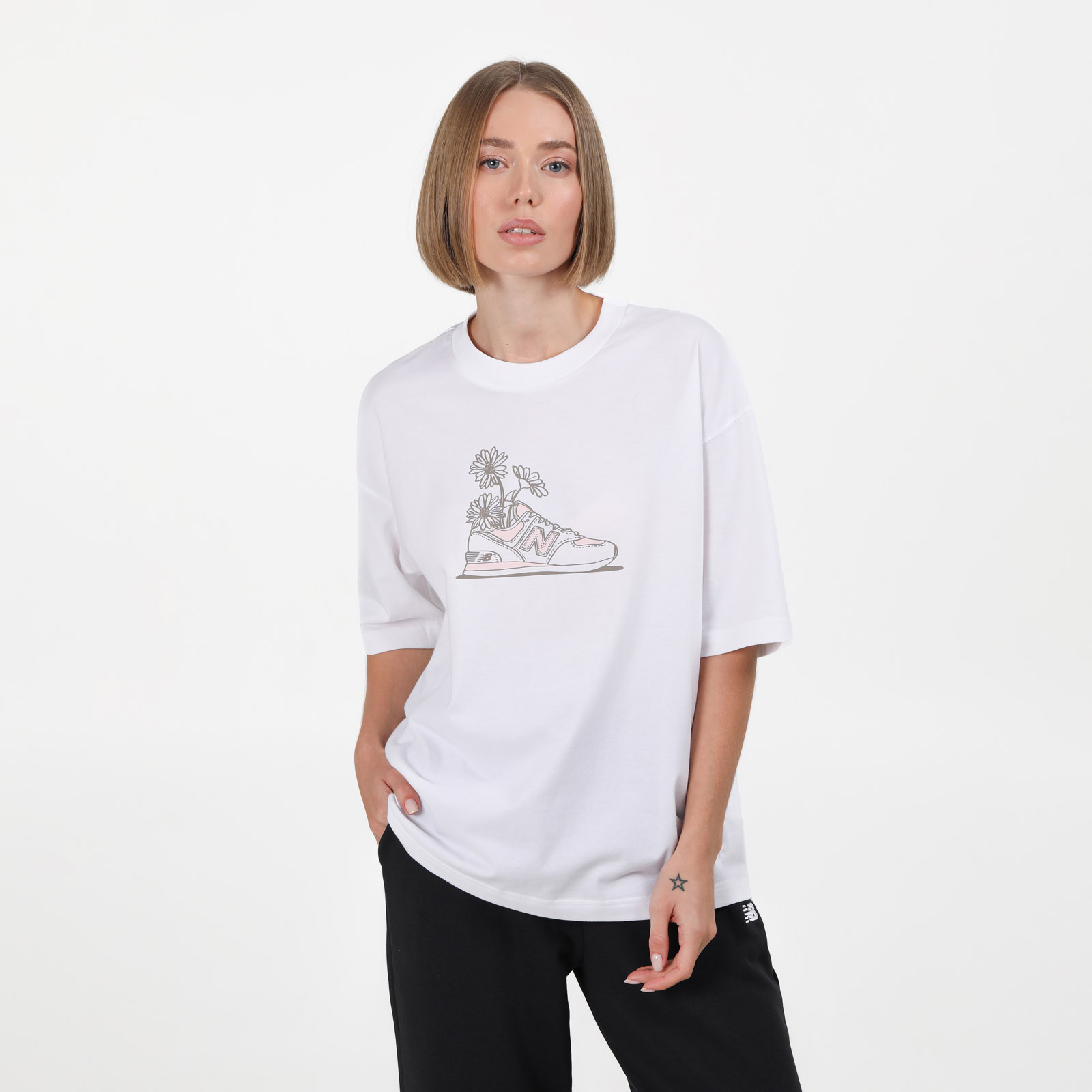 Футболка New Balance Flower