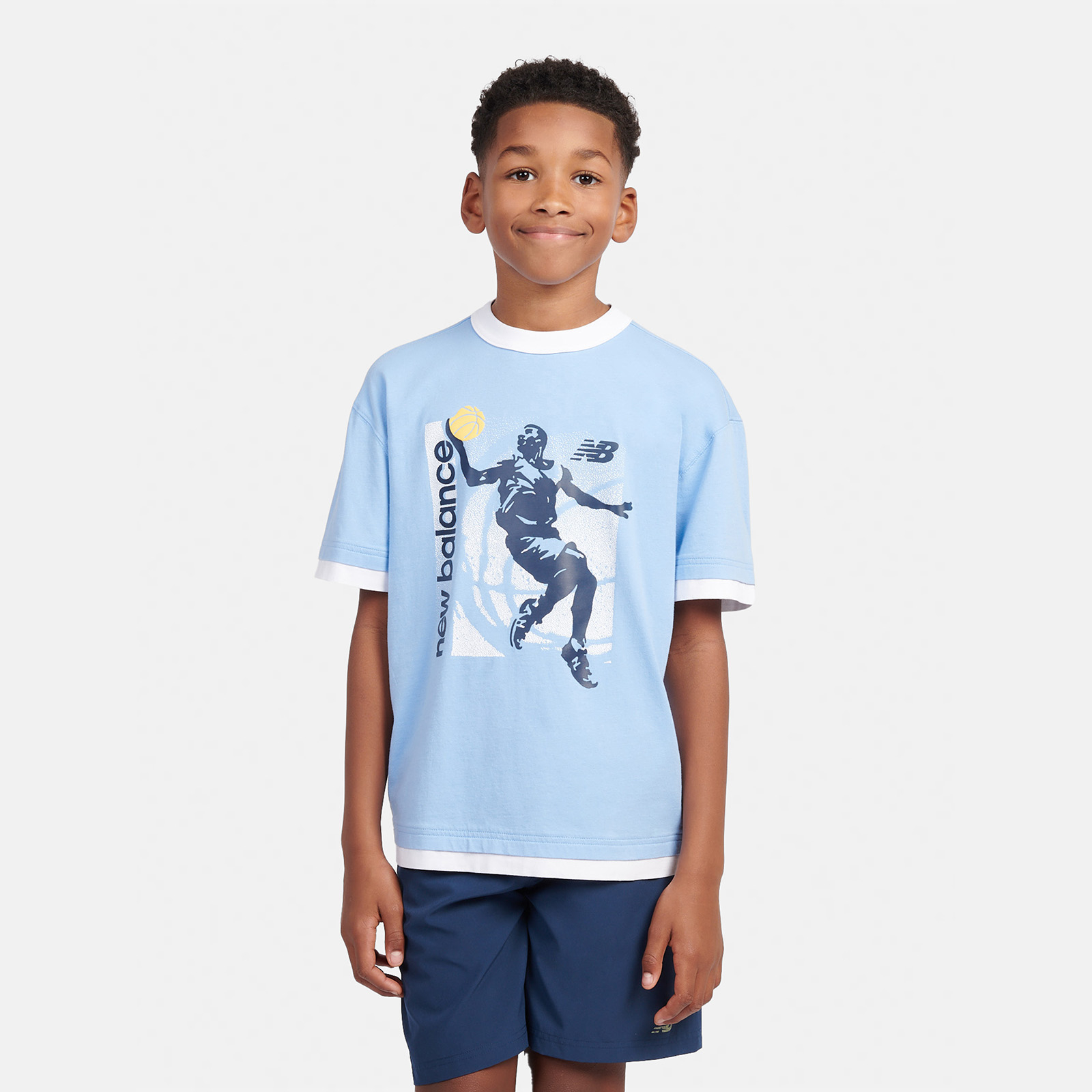 Футболка хлопчача Hoops Layup Graphic