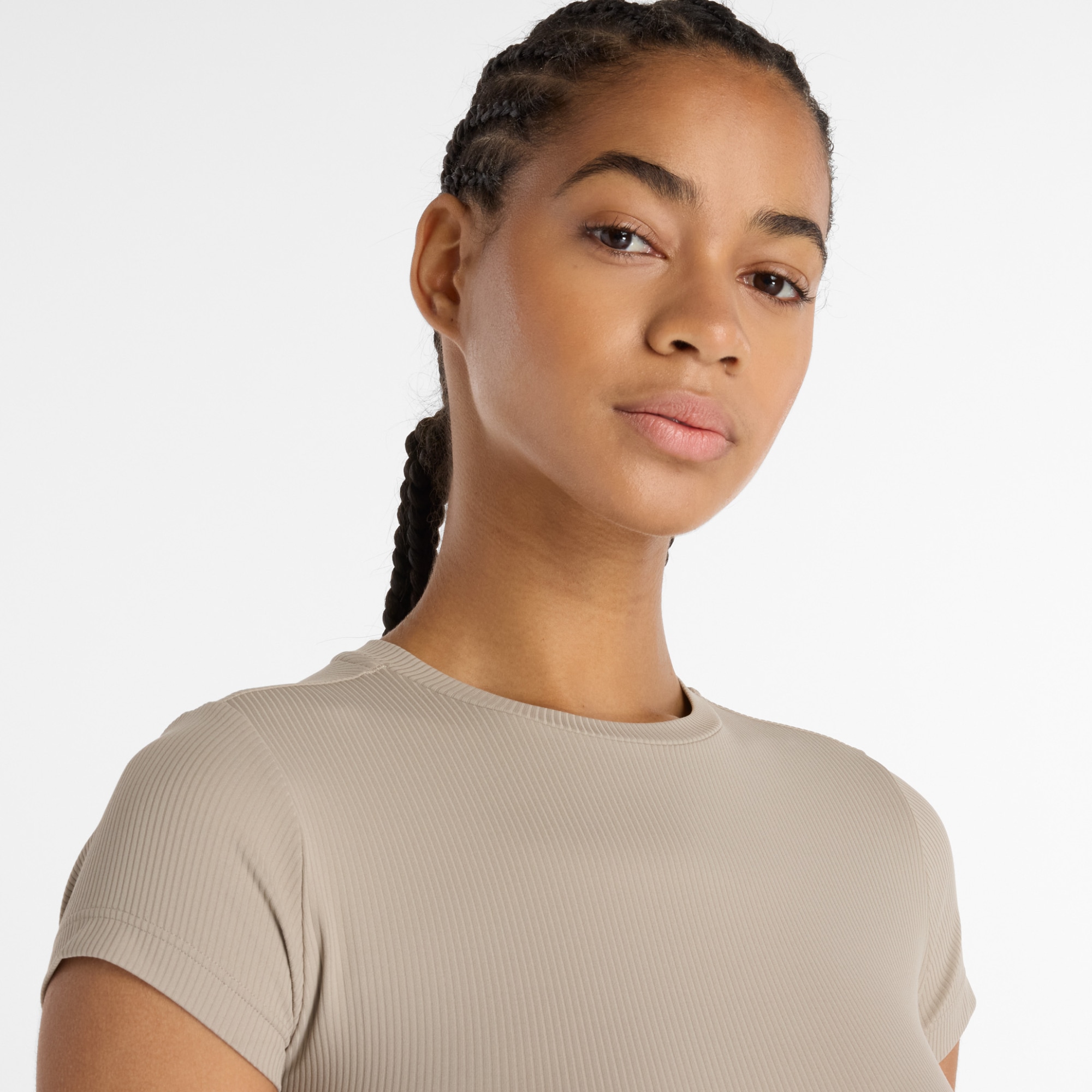 Футболка Ribbed Fitted