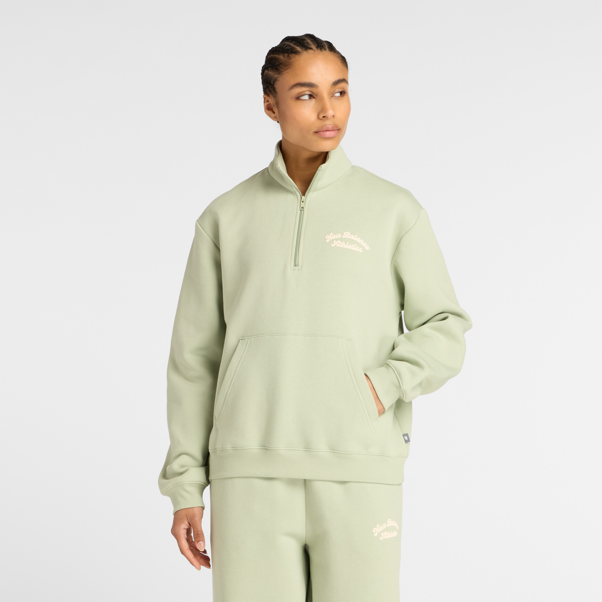 Реглан Linear Heritage Fleece Half Zip