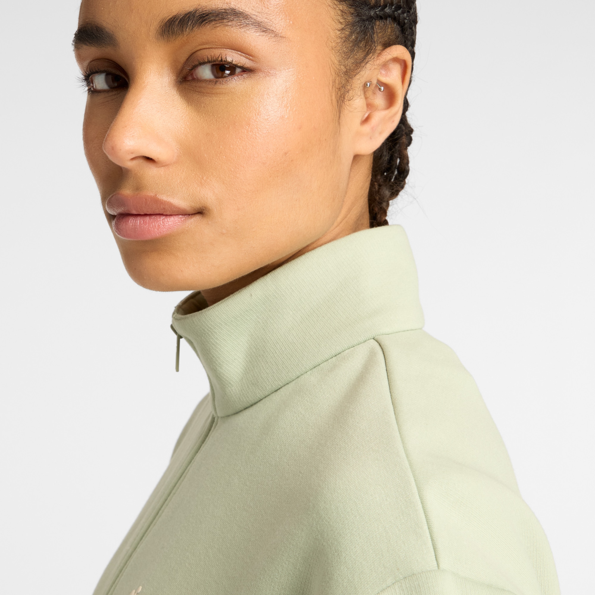 Реглан Linear Heritage Fleece Half Zip