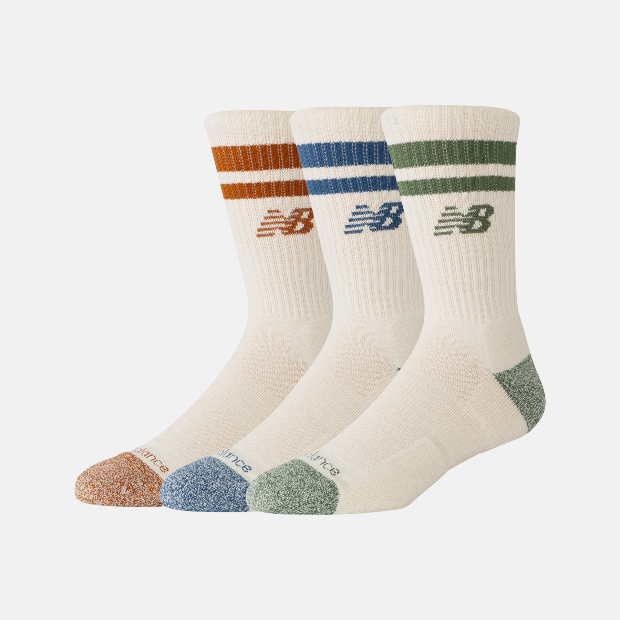 Шкарпетки Active Lifestyle Striped Crew Socks 3 Pack