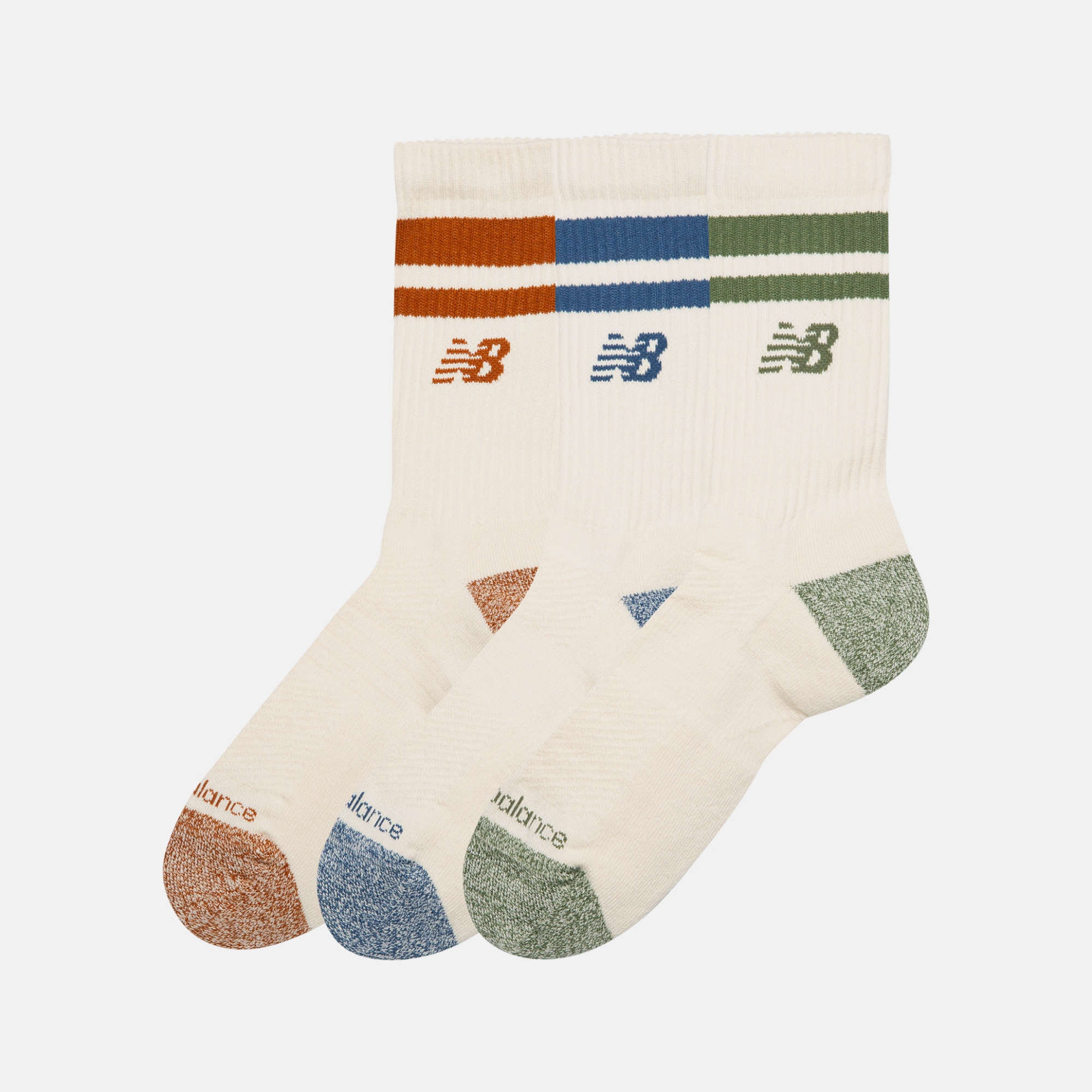 Шкарпетки Active Lifestyle Striped Crew Socks 3 Pack
