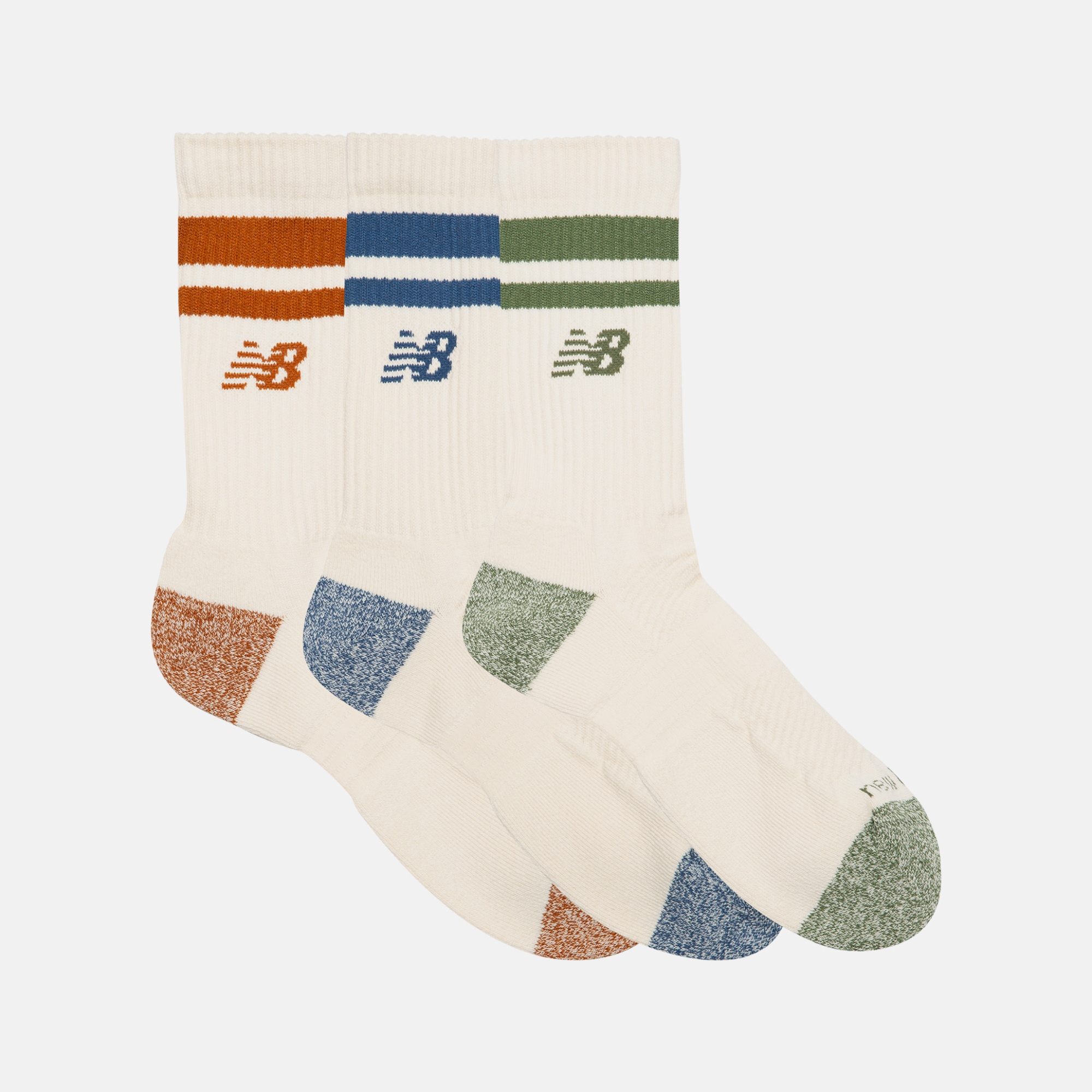 Шкарпетки Active Lifestyle Striped Crew Socks 3 Pack