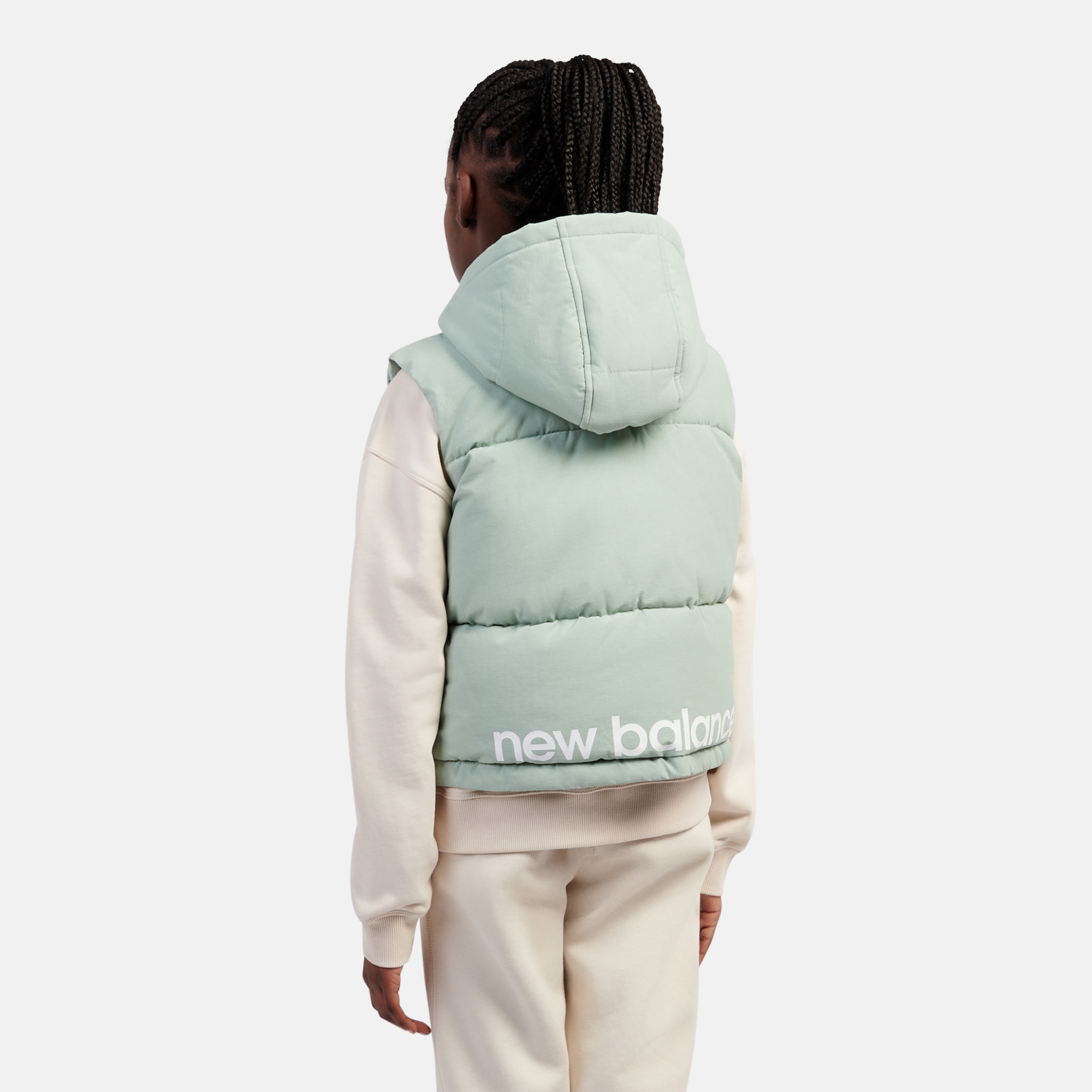 Дівчачий жилет WIDE BAFFLE SMALL LOGO