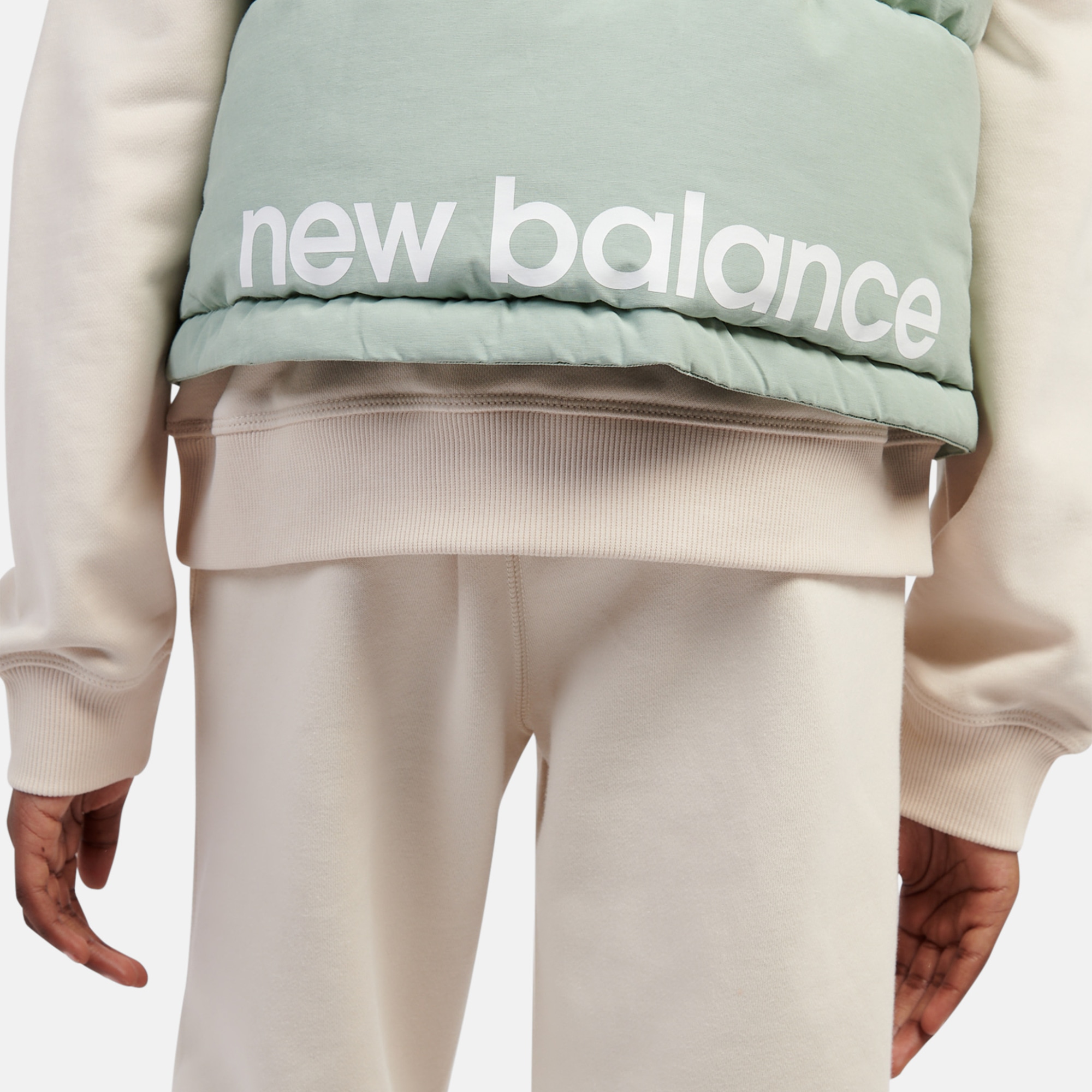 Дівчачий жилет WIDE BAFFLE SMALL LOGO