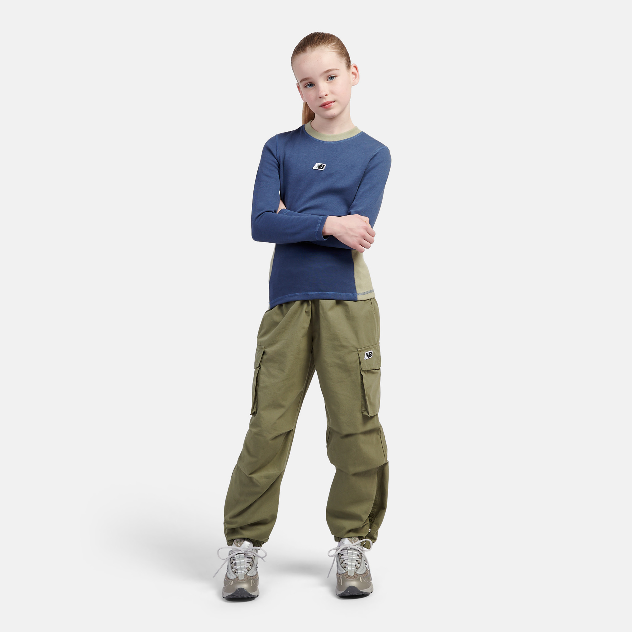 Дівчачий лонгслів Premium LS Tee