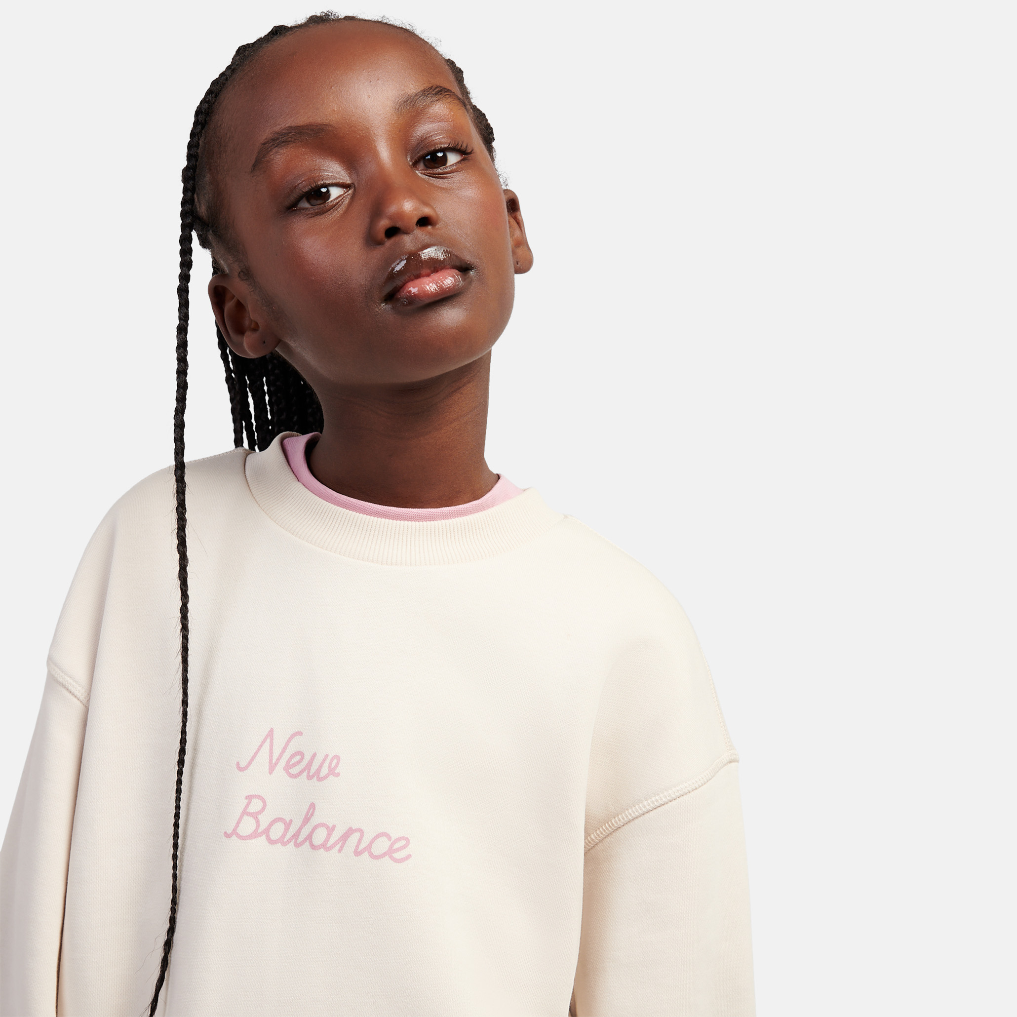 Дівчачий світшот Flower Shoe Graphic Crew