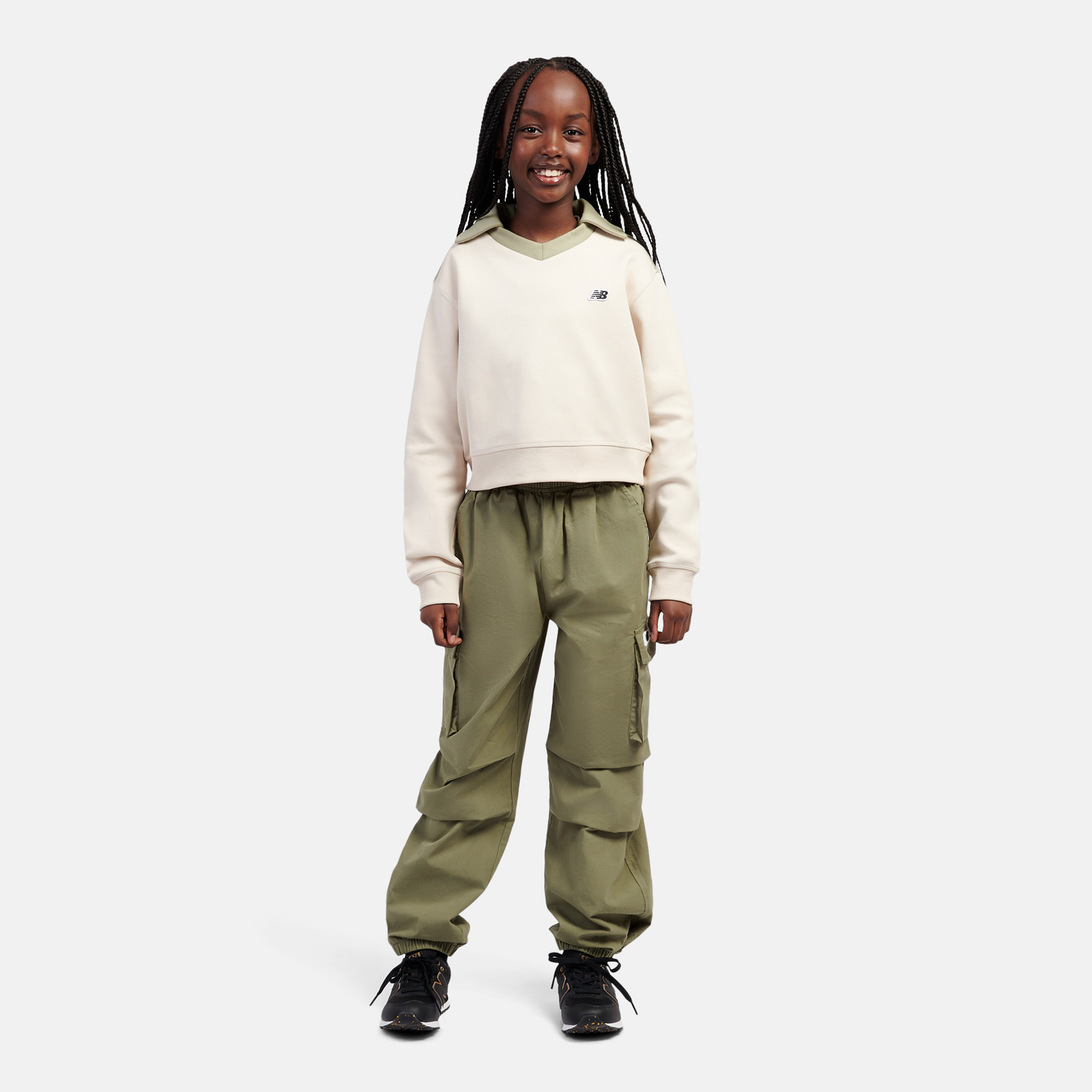 Дівчачий реглан Premium  Neck Collar