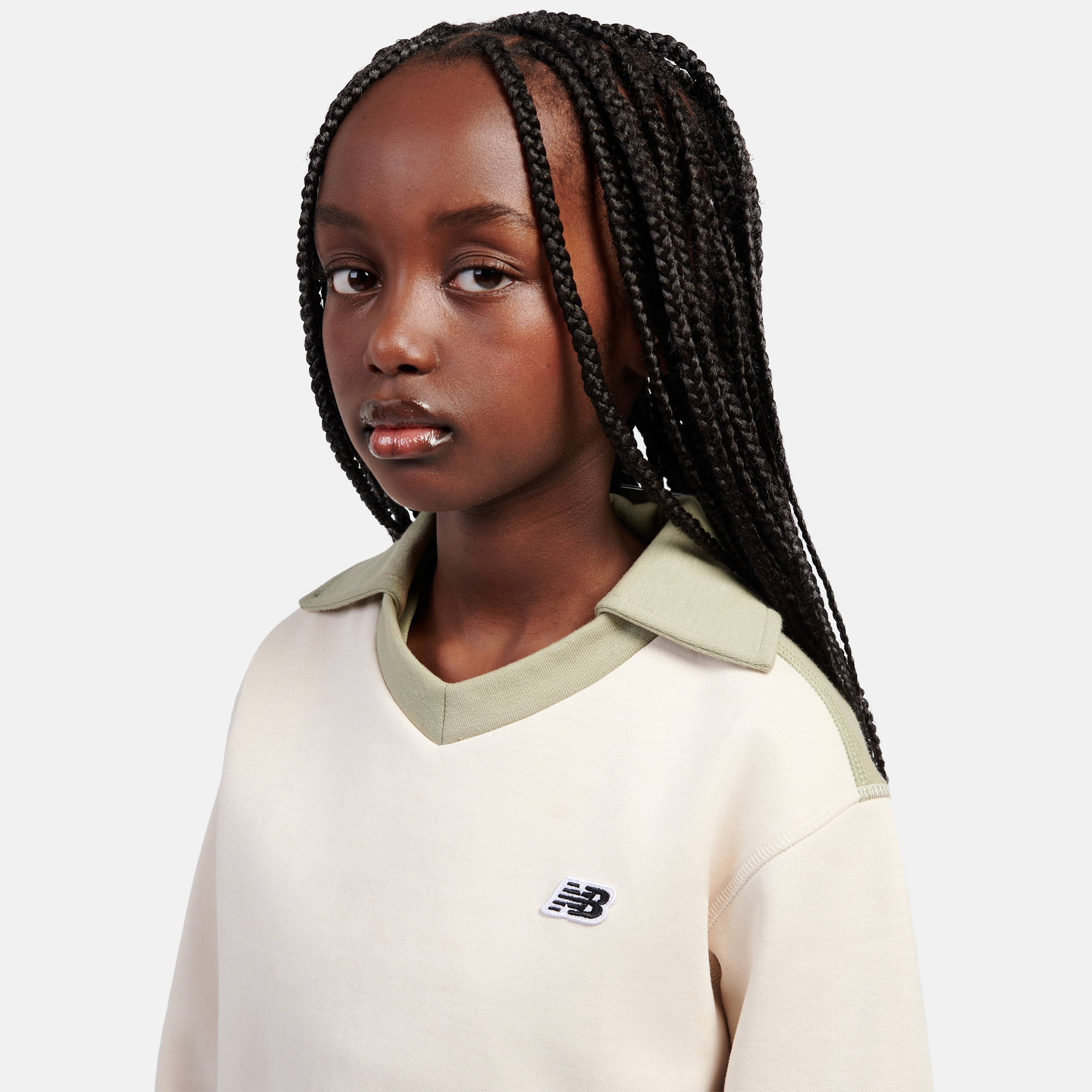 Дівчачий реглан Premium  Neck Collar