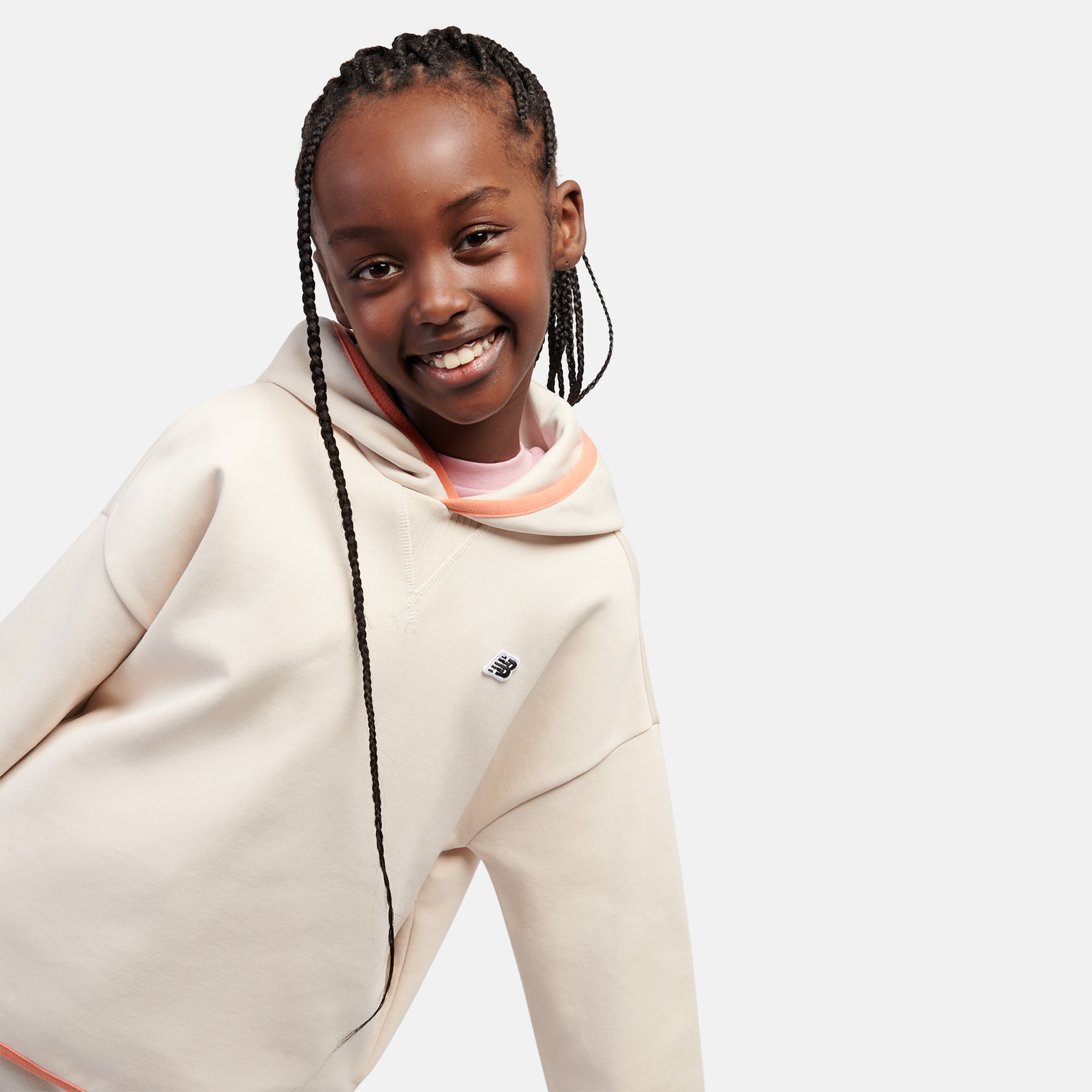 Дівчаче худі Brush Back Small Logo Full Zip