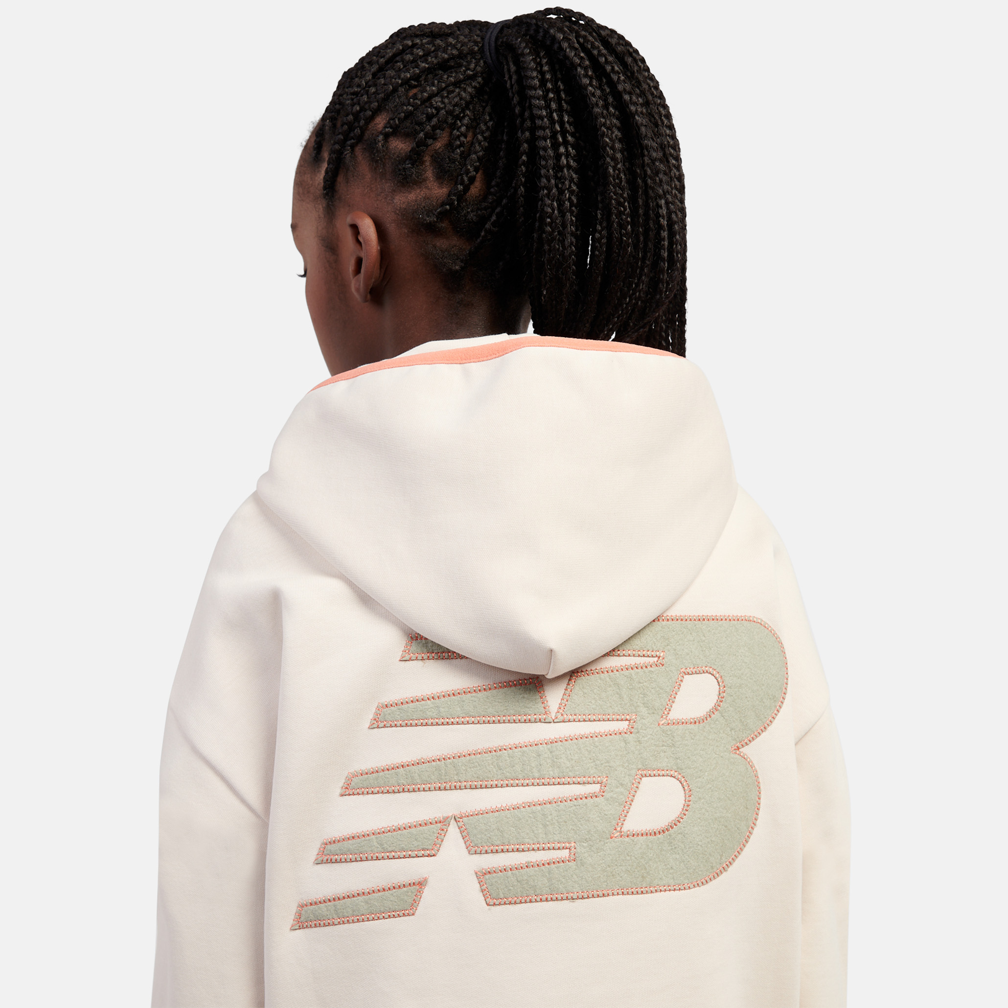 Дівчаче худі Brush Back Small Logo Full Zip