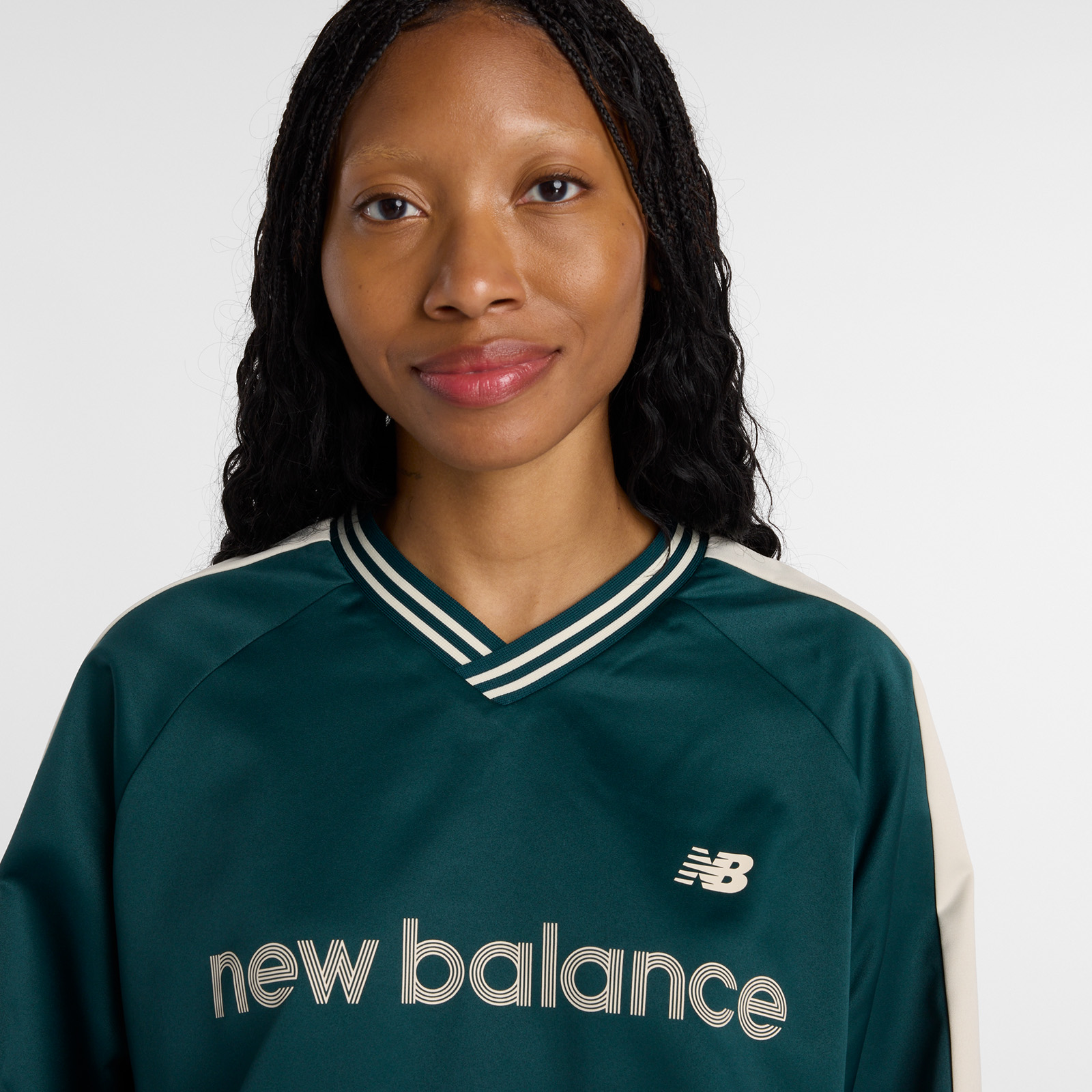 Реглан Satin Woven Pullover