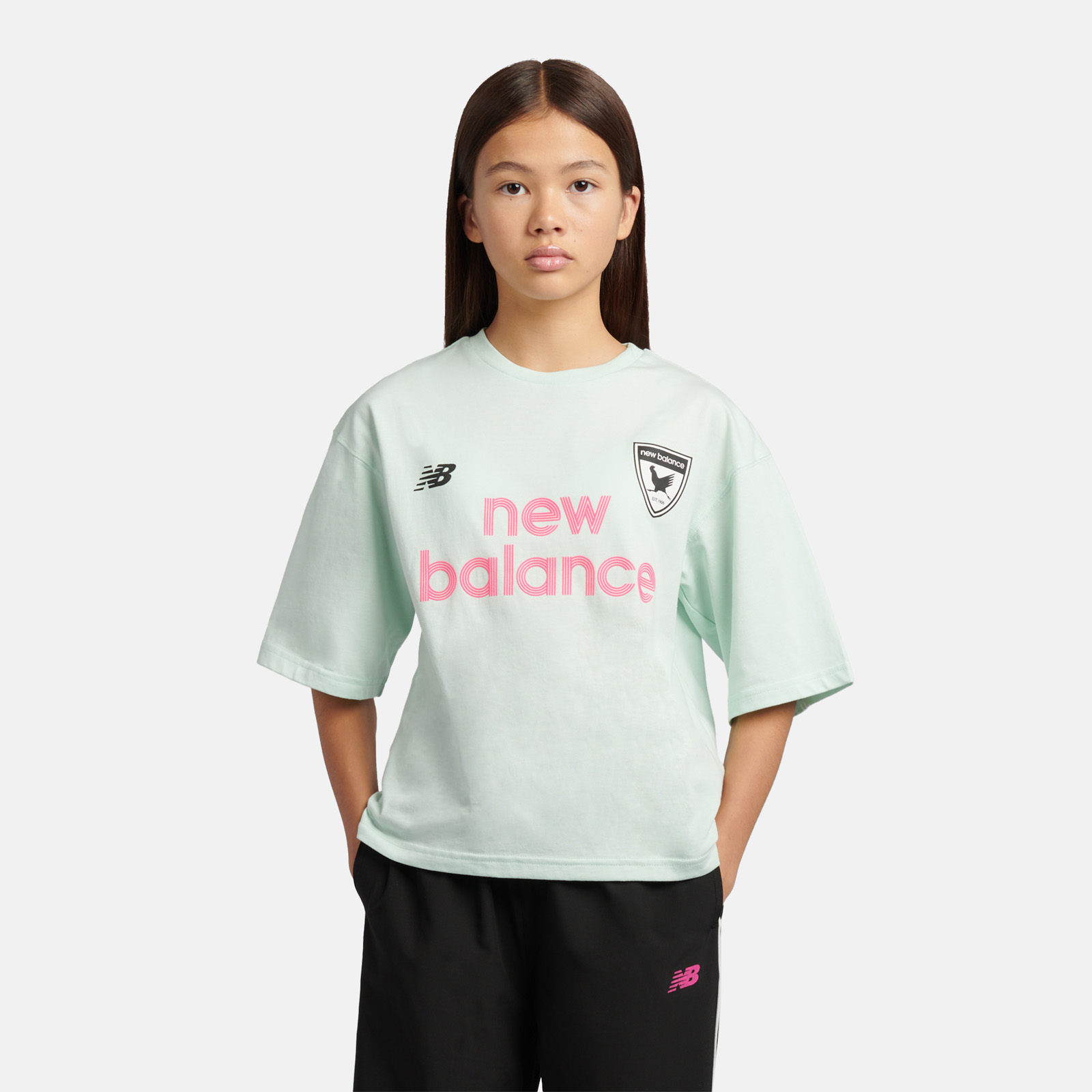 Дівчача футболка Football Badge Graphic