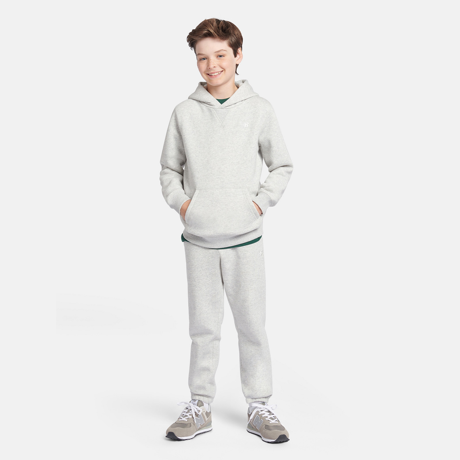 Хлопчаче худі  BRUSH BACK SMALL LOGO