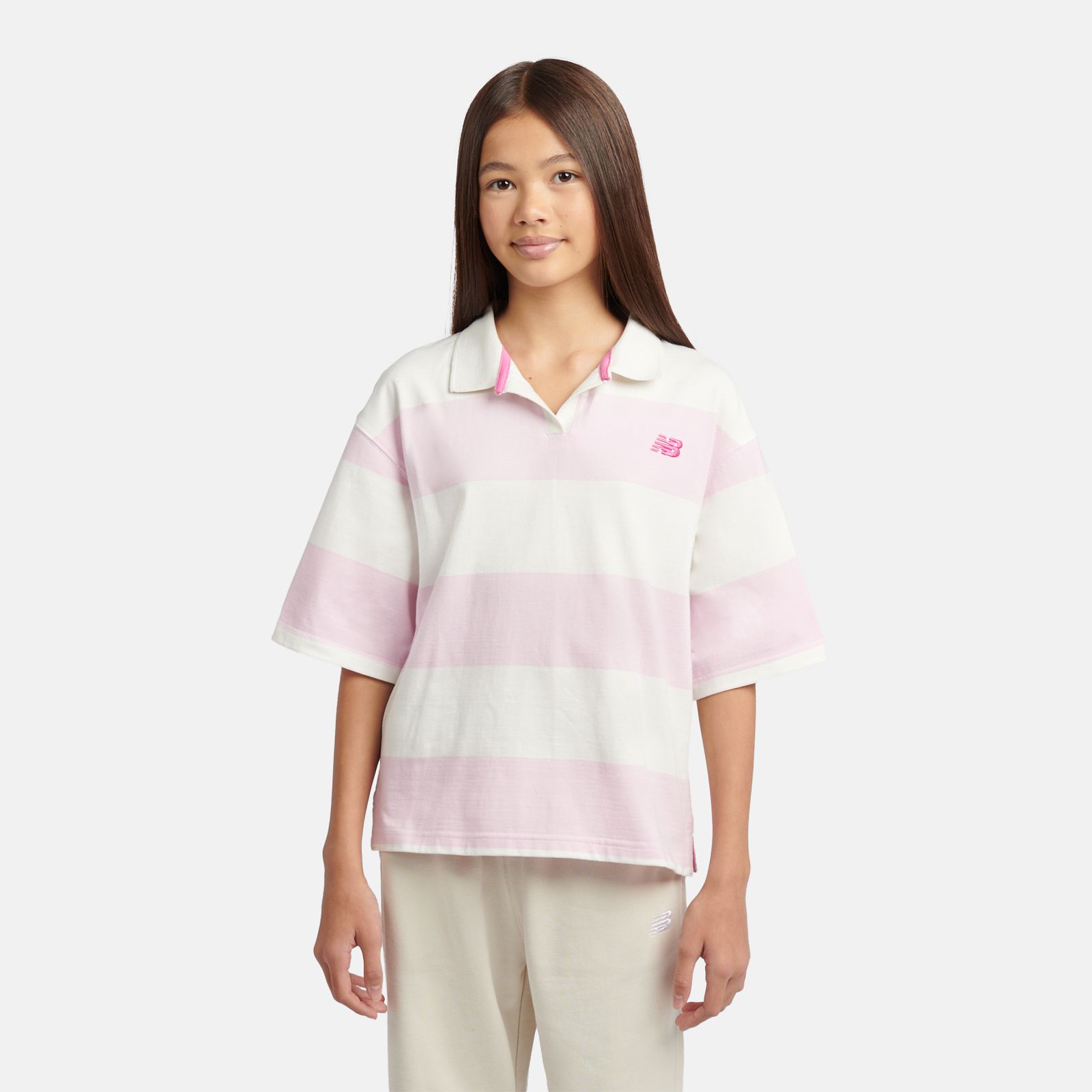 Дівчаче поло Stripe Rugby