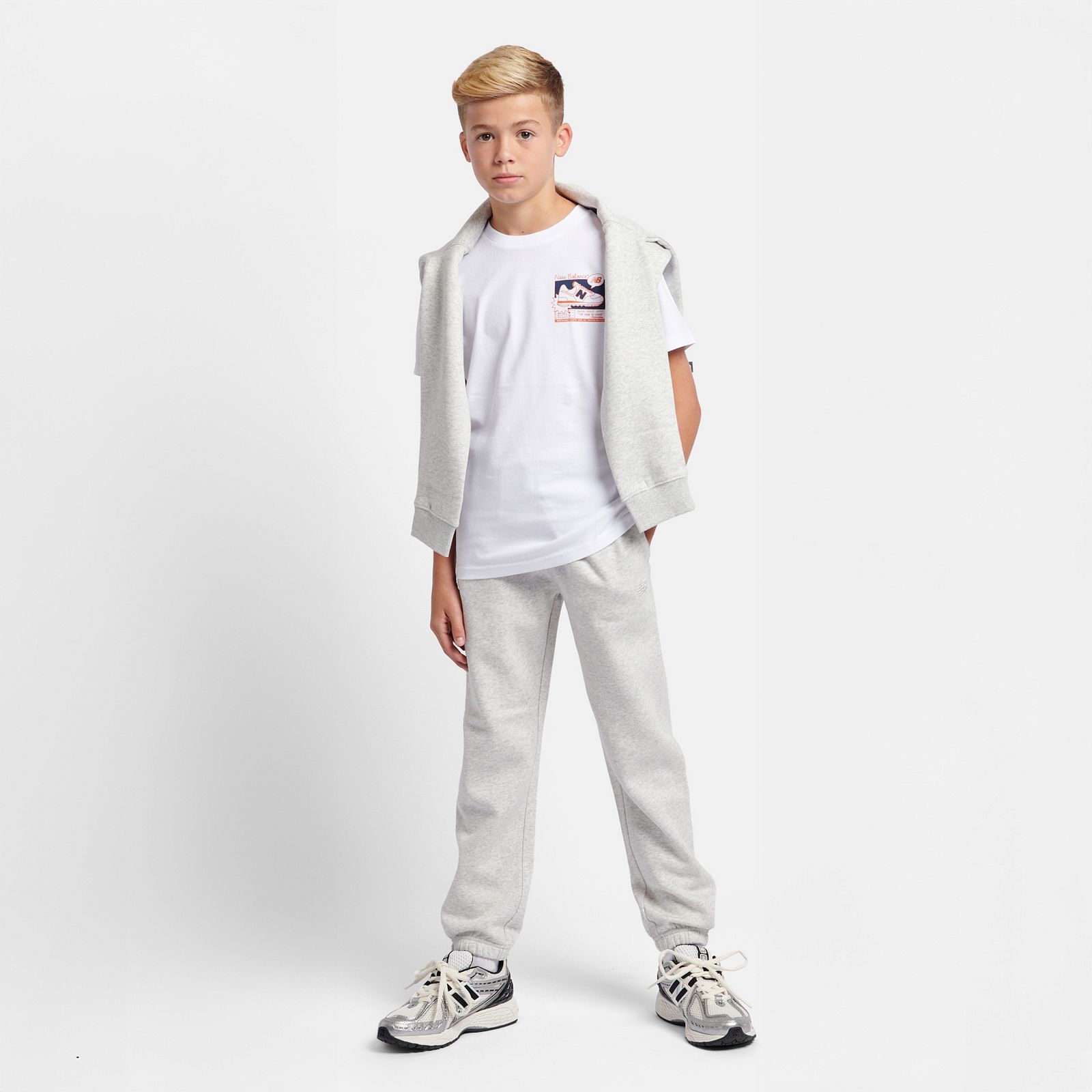 Хлопчачі спортивні брюки Brush Back Small Logo Jogger