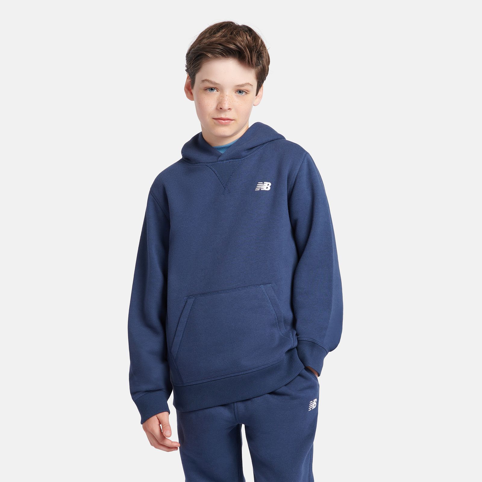 Купити Дитяче худі Brush Back Small Logo LAKB0003NNY | New Balance