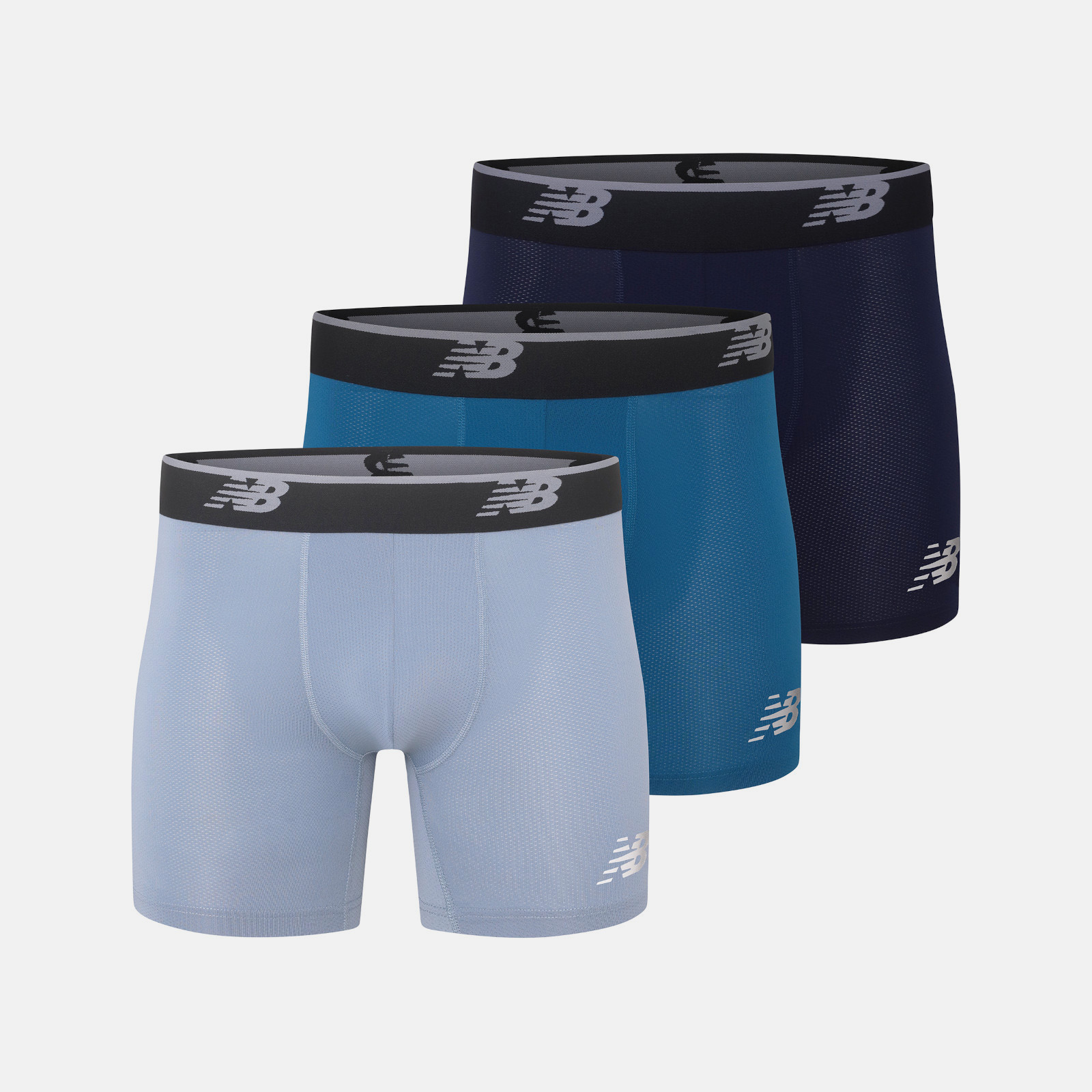 Боксери Mens Mesh 5 Inch Boxer Brief No Fly (3 шт)