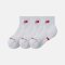 Шкарпетки дит. Patch Logo Ankle 3P білі